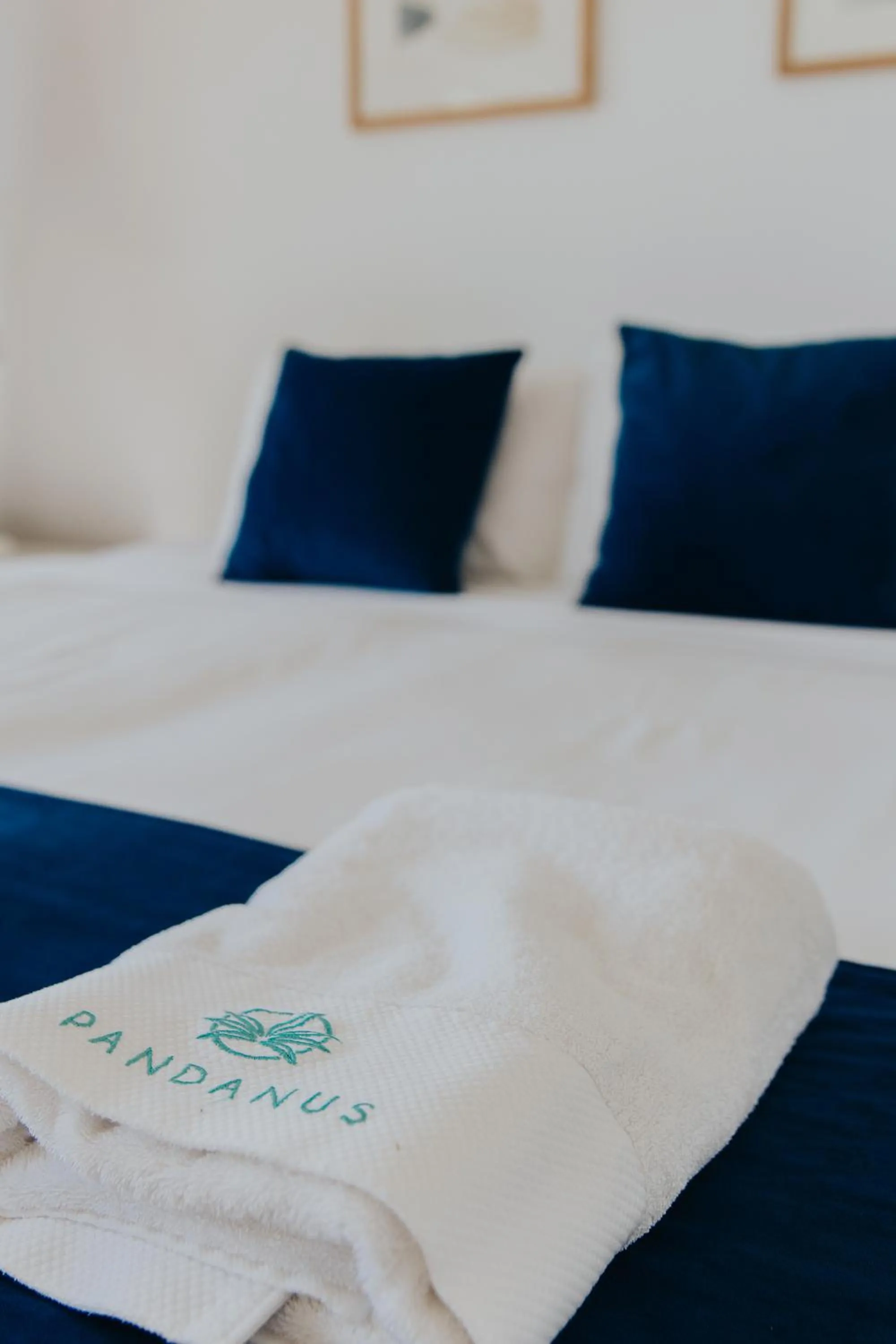 Bed in Pandanus Palms Holiday Resort