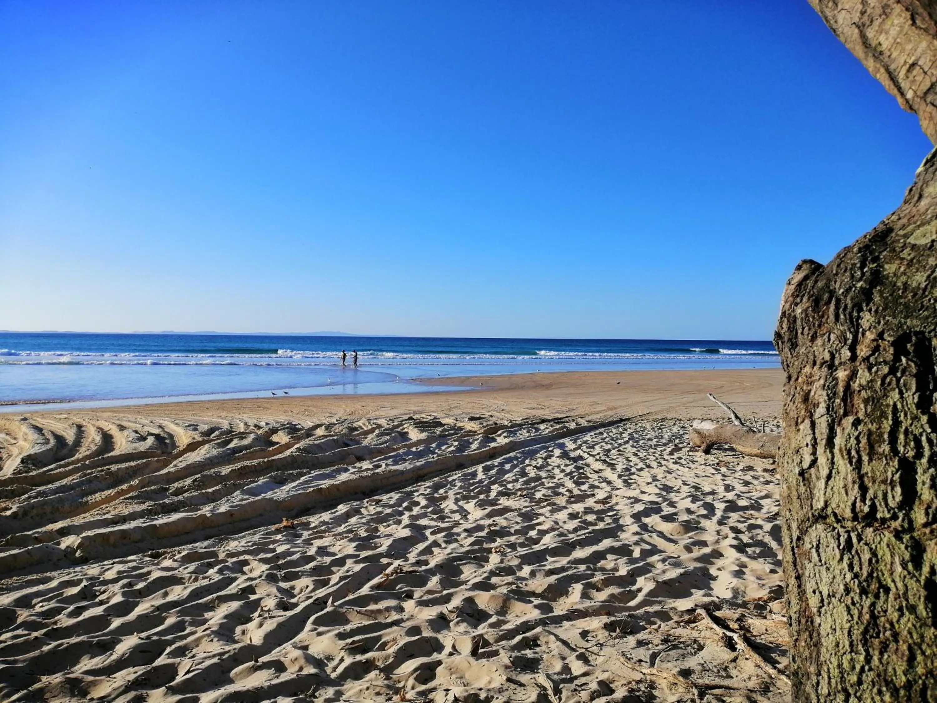 Beach in Pandanus Palms Holiday Resort