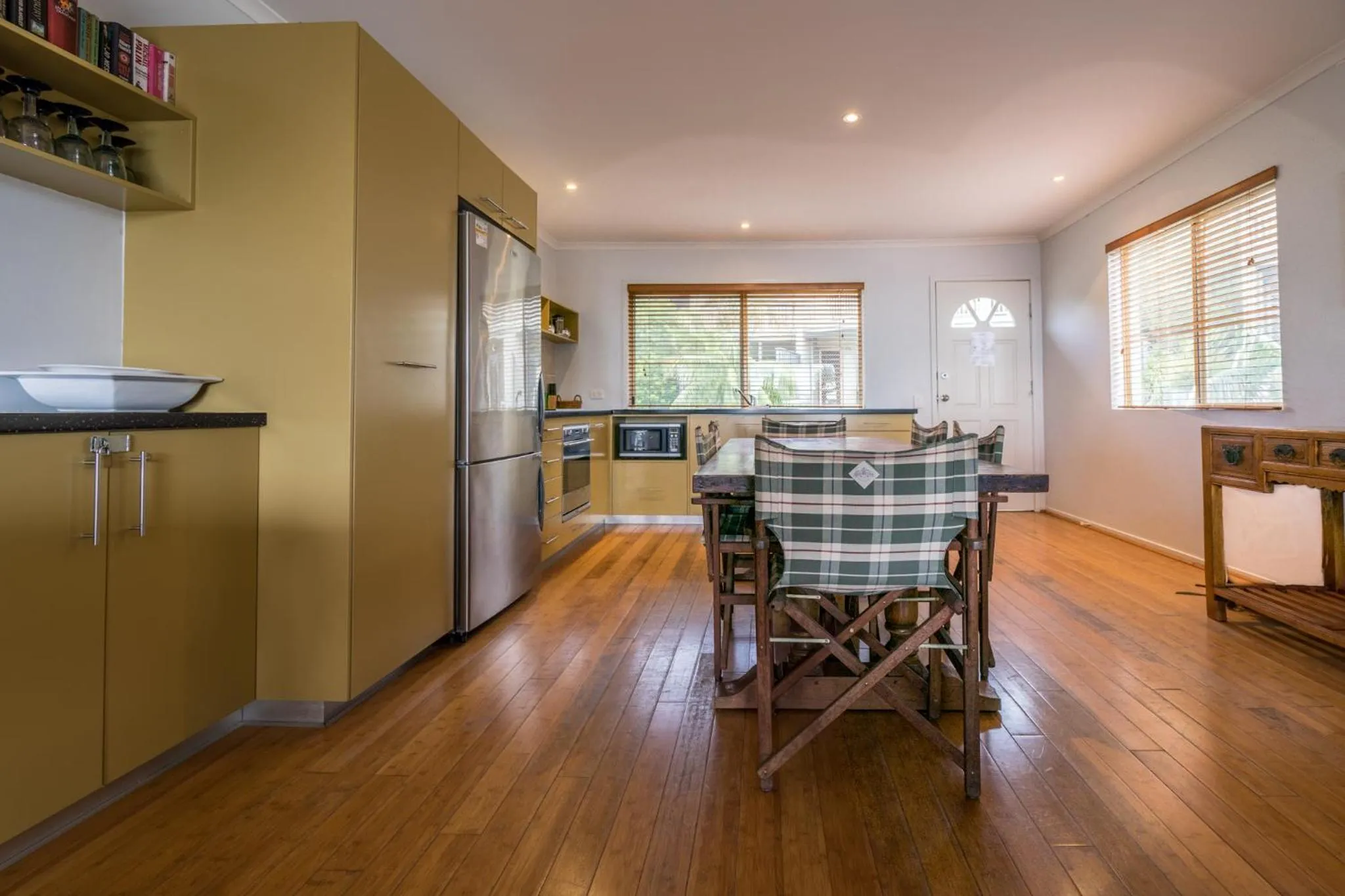 Kitchen or kitchenette in Pandanus Palms Holiday Resort