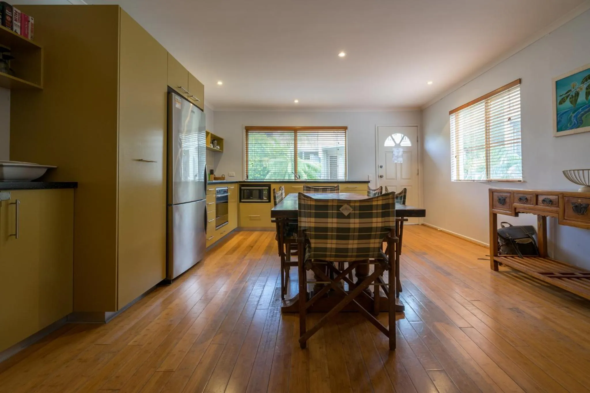 Kitchen or kitchenette in Pandanus Palms Holiday Resort