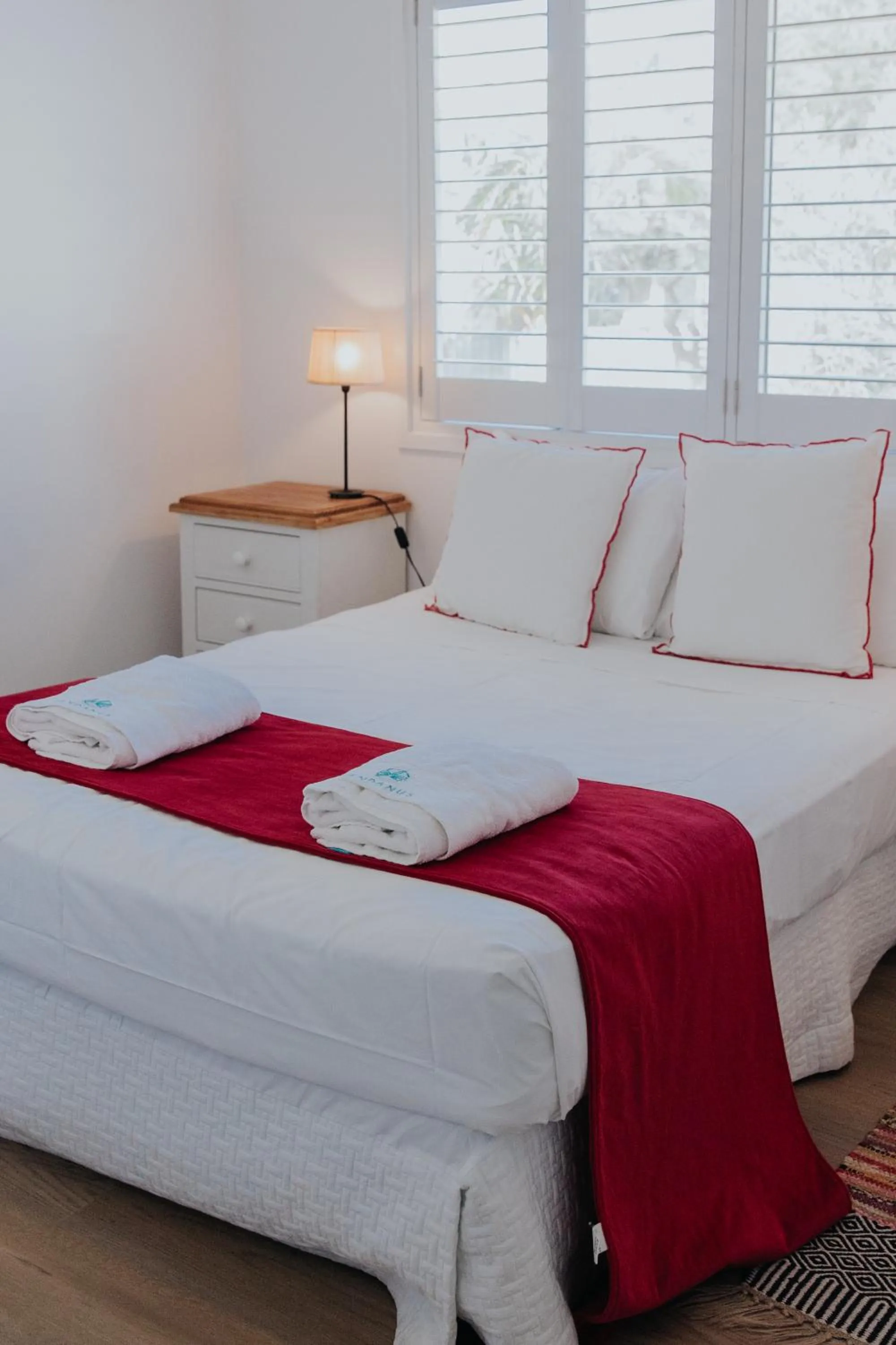 Bed in Pandanus Palms Holiday Resort