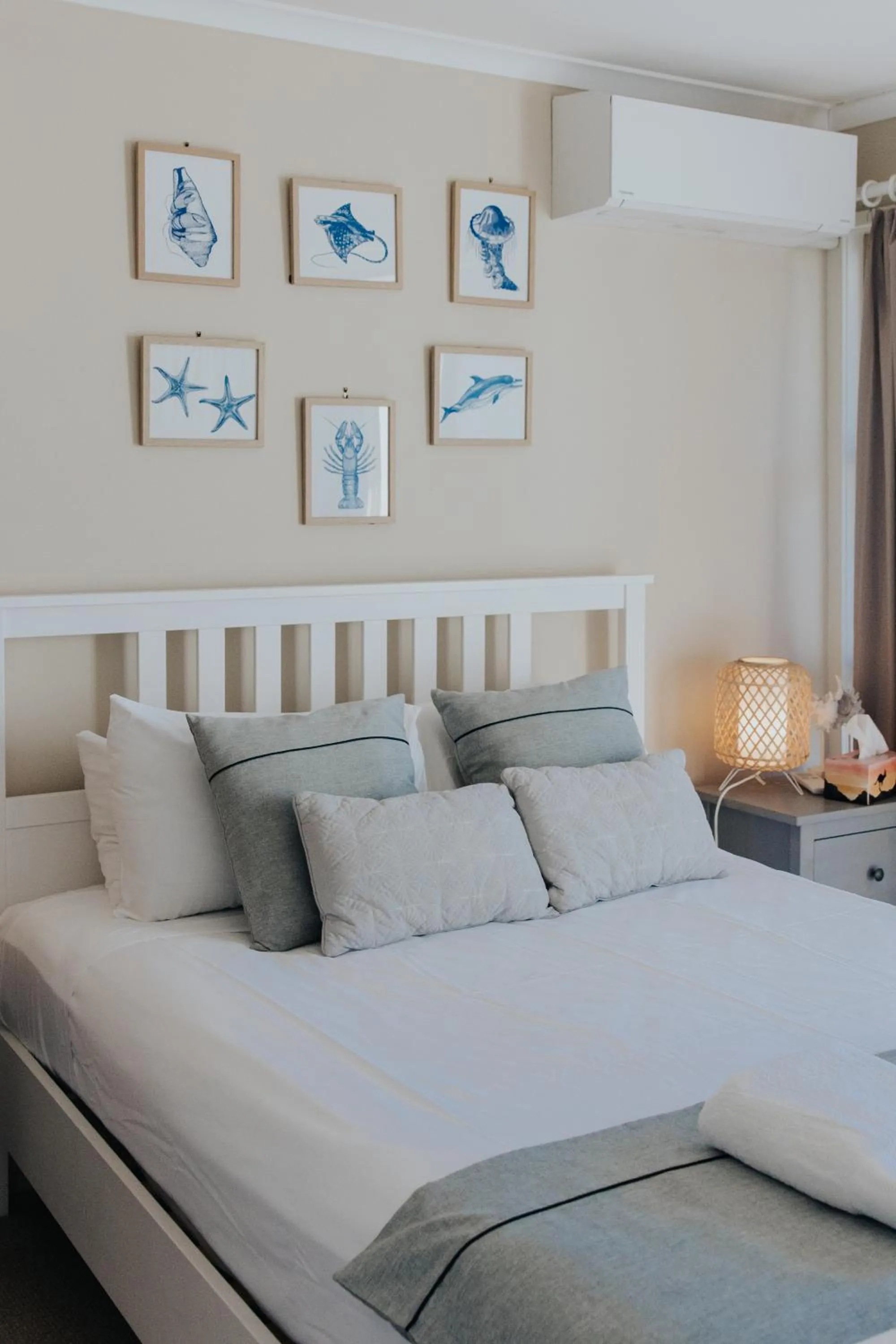 Bed in Pandanus Palms Holiday Resort