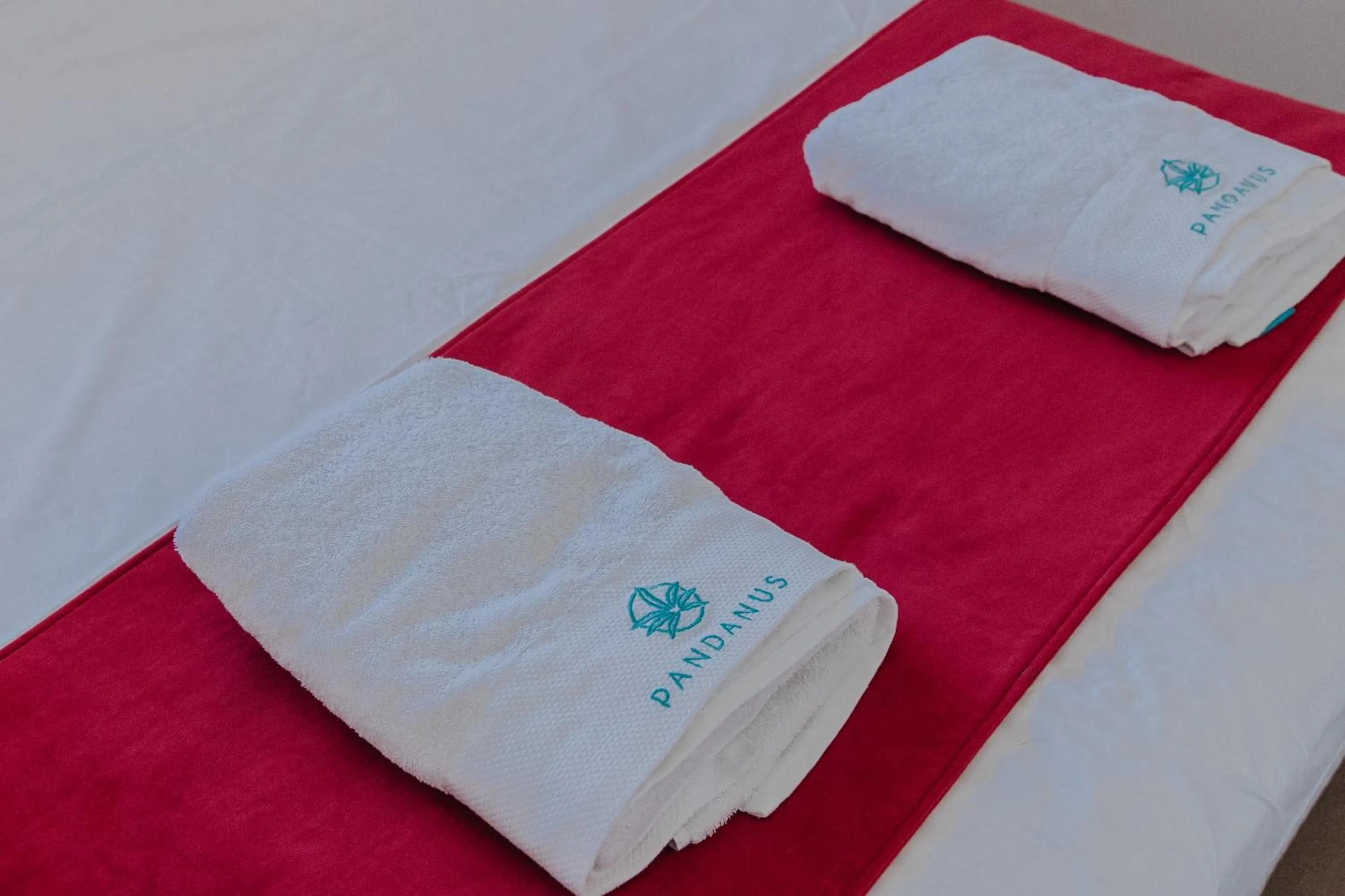 towels in Pandanus Palms Holiday Resort