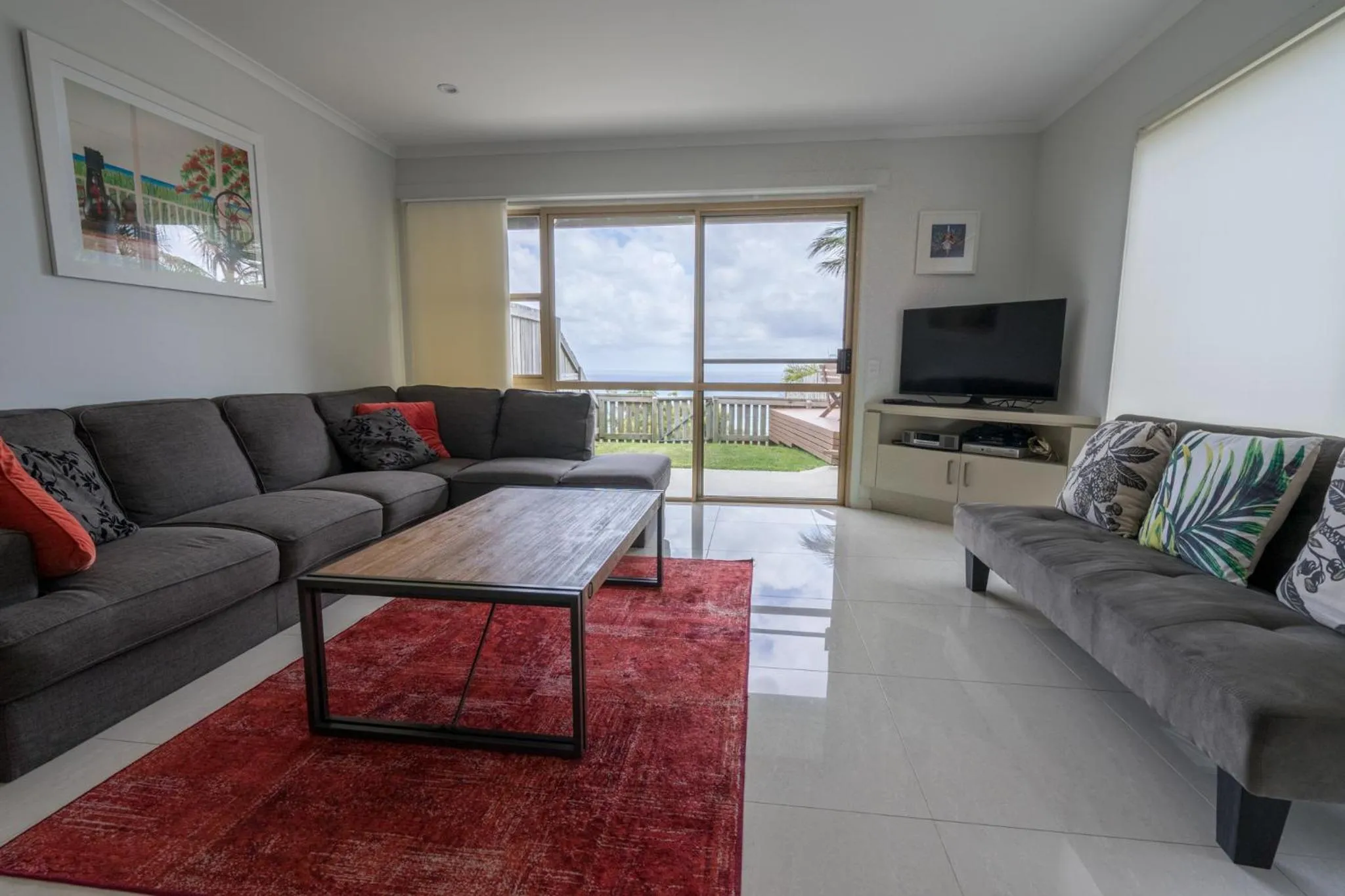 Living room in Pandanus Palms Holiday Resort