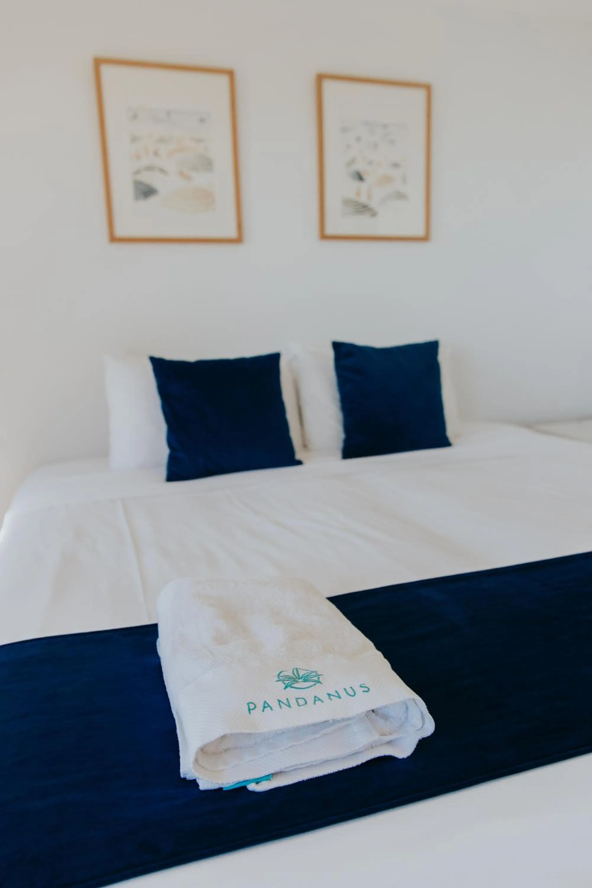 Bed in Pandanus Palms Holiday Resort