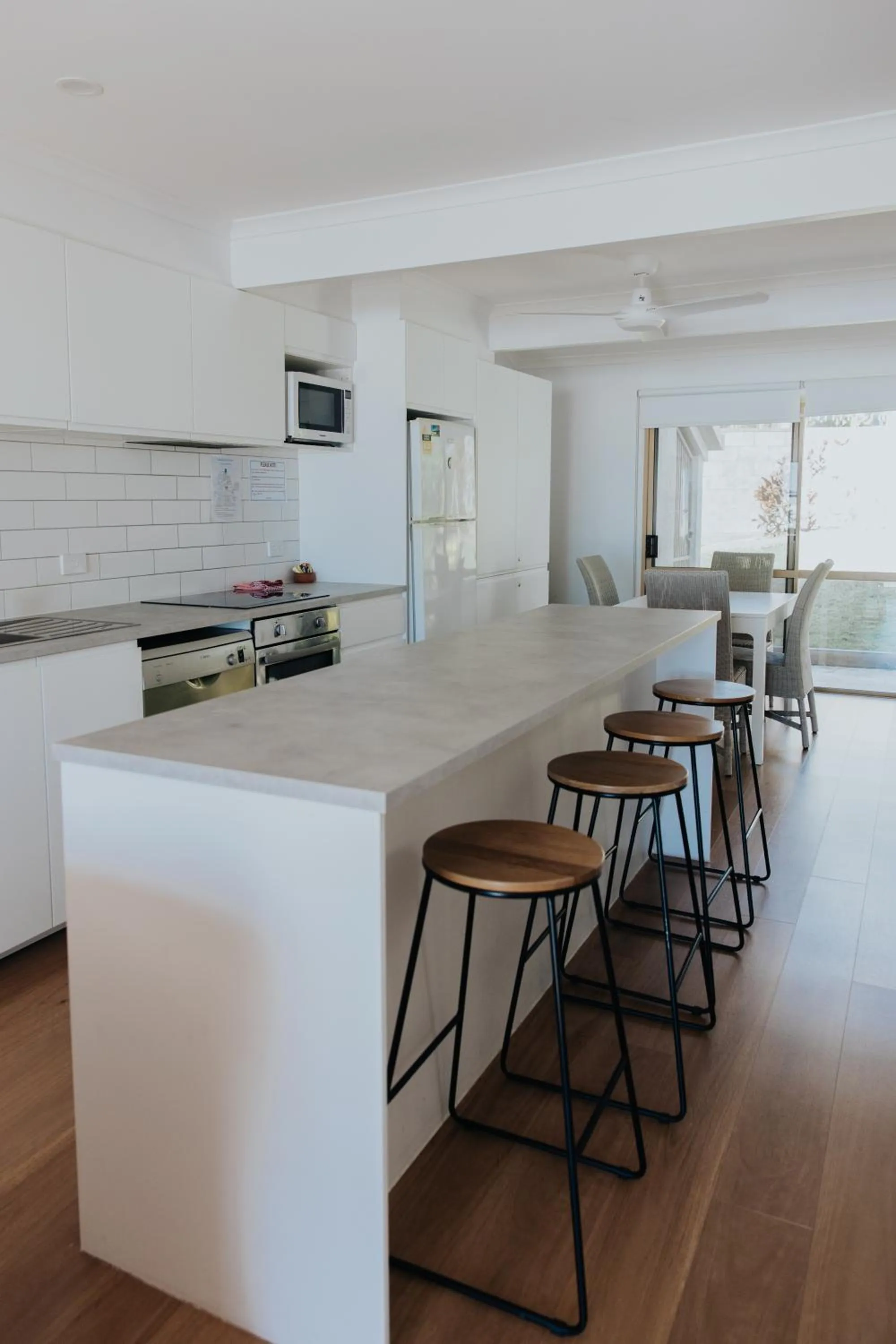 Kitchen or kitchenette in Pandanus Palms Holiday Resort