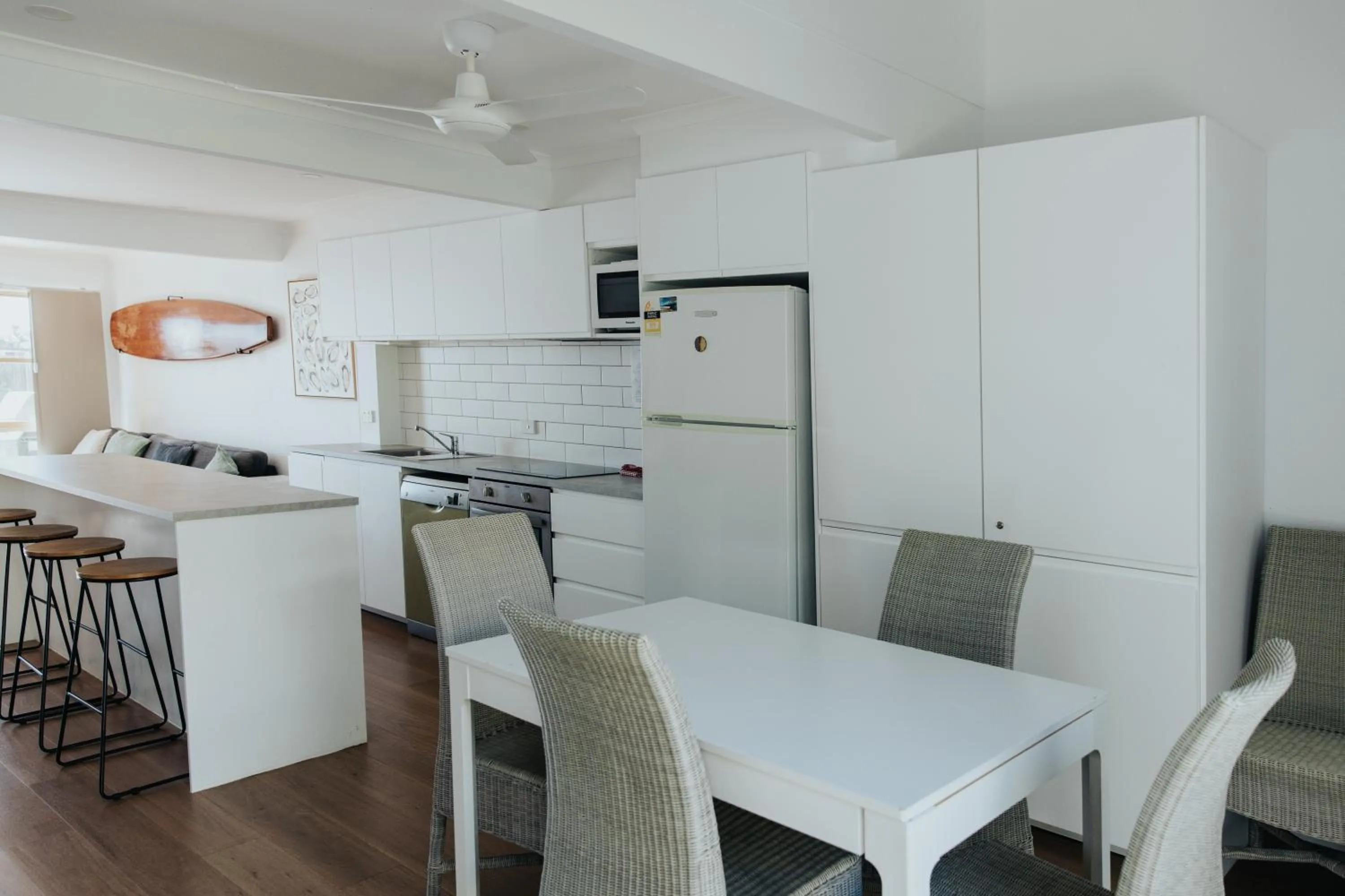 Kitchen or kitchenette in Pandanus Palms Holiday Resort