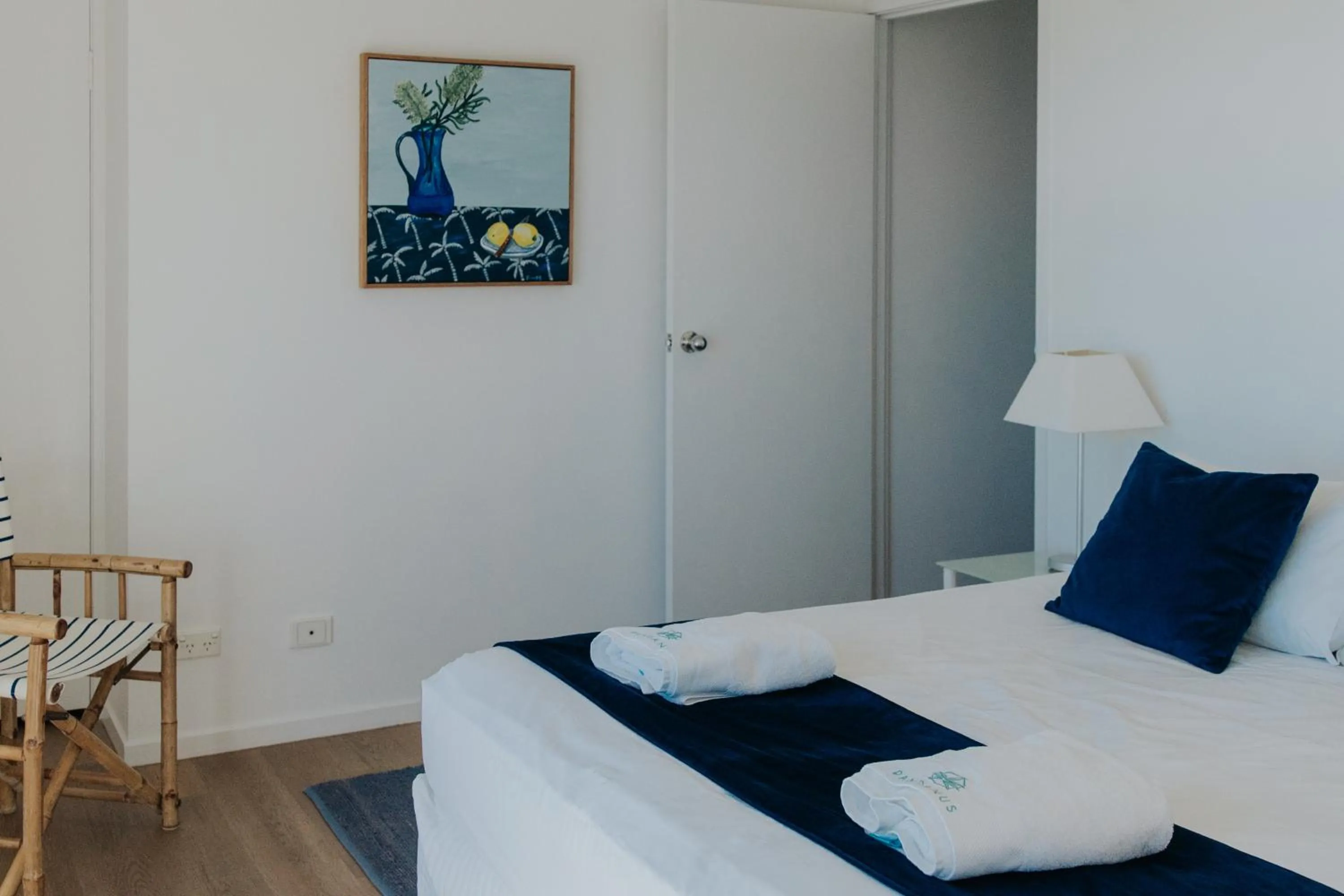 Bed in Pandanus Palms Holiday Resort