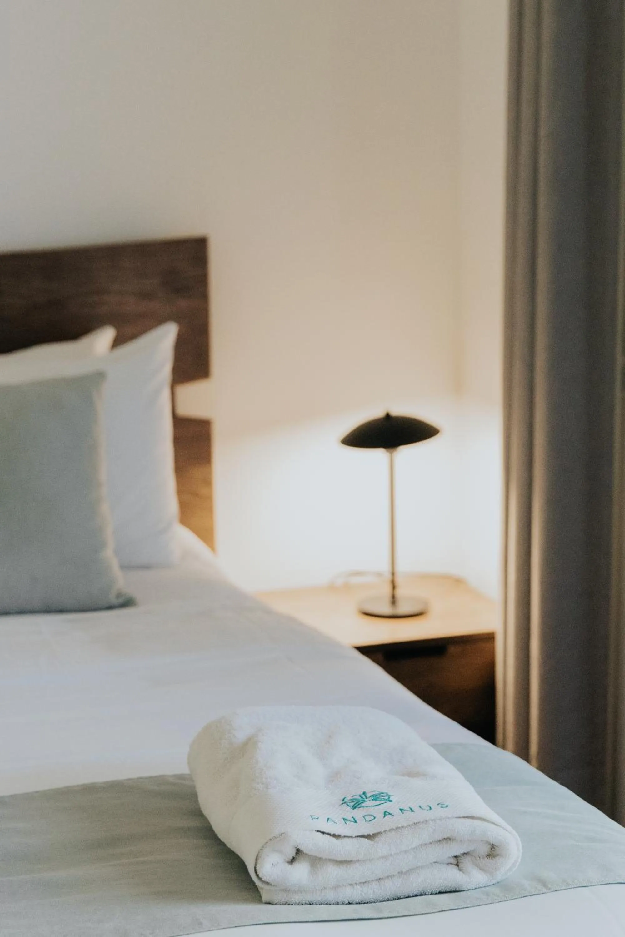 Bed in Pandanus Palms Holiday Resort