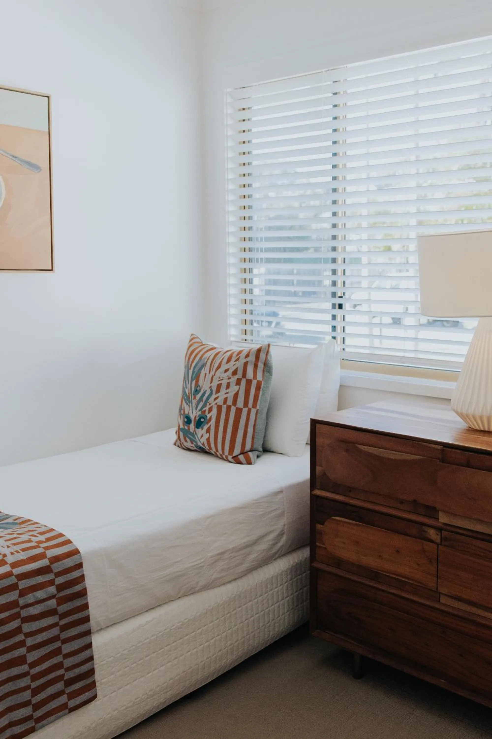 Bed in Pandanus Palms Holiday Resort