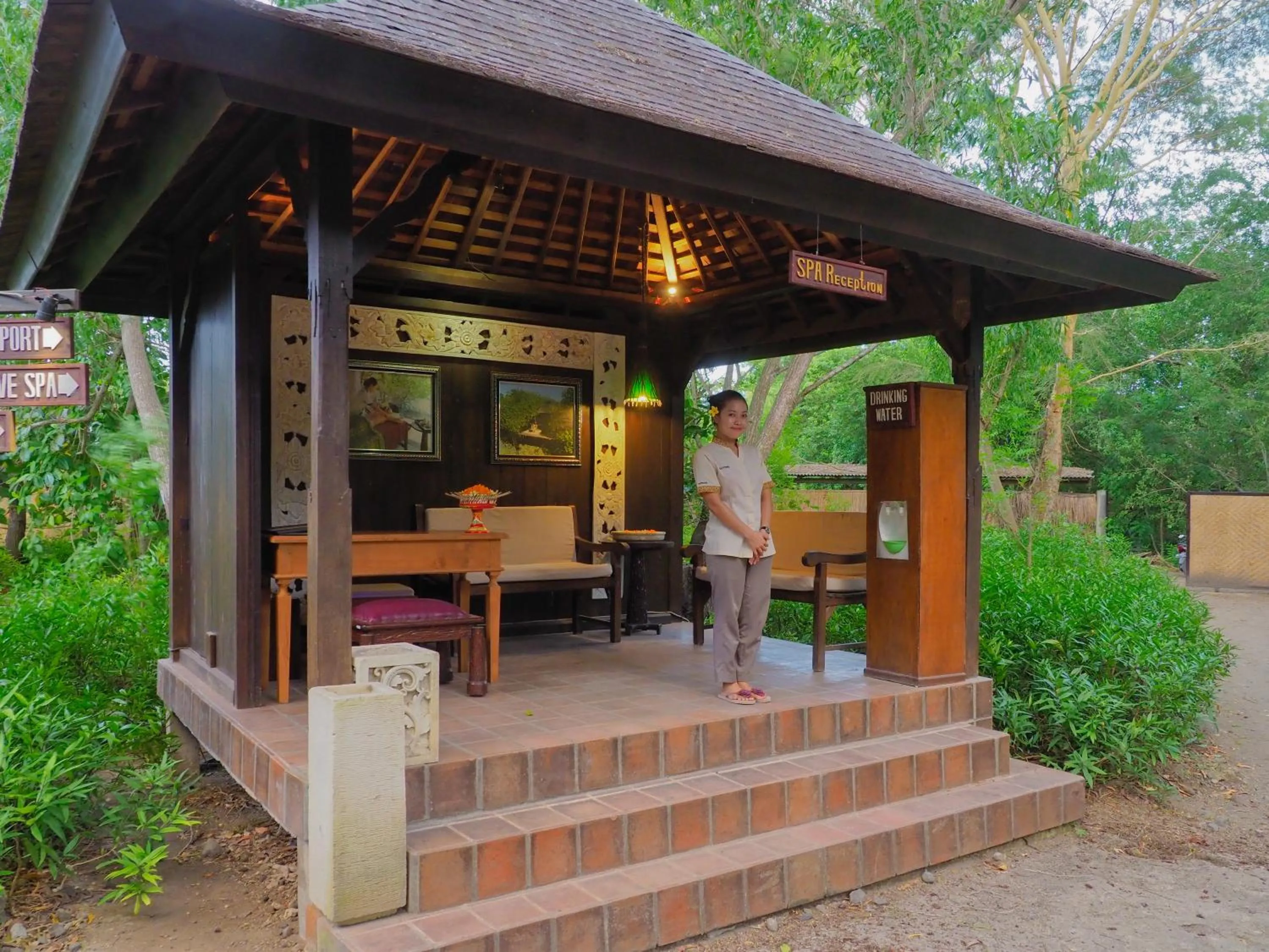 Spa and wellness centre/facilities in The Menjangan by LifestyleRetreats