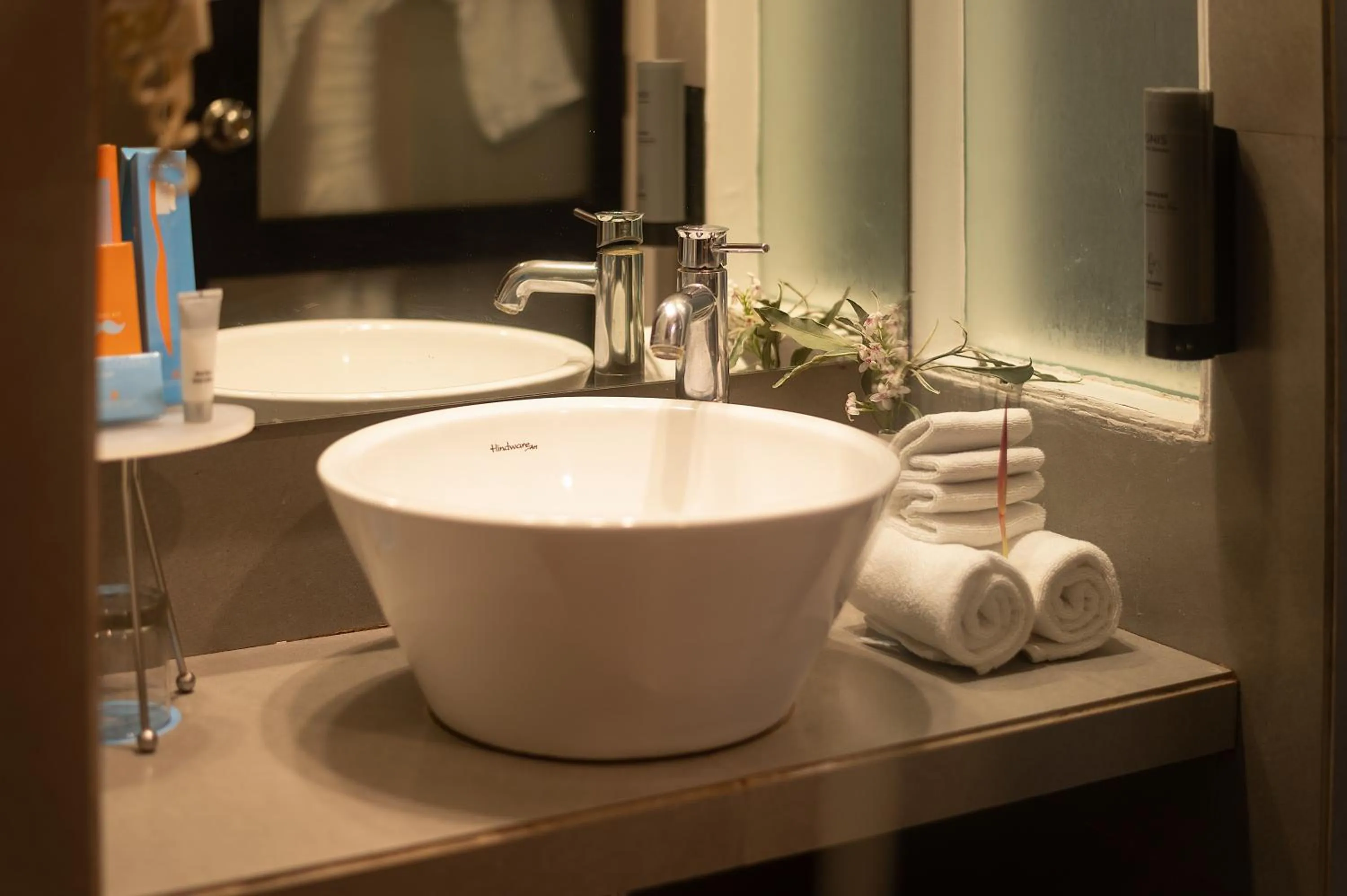 Bathroom in Whispering Palms Beach Resort