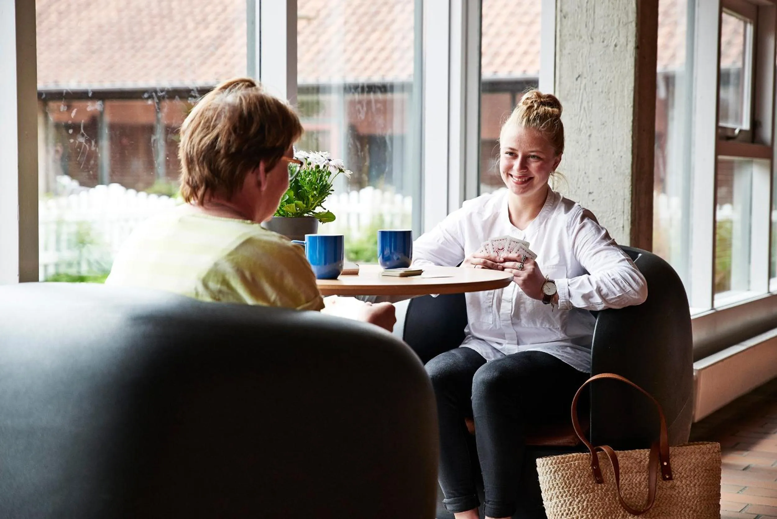 Lobby or reception in Danhostel Sønderborg City