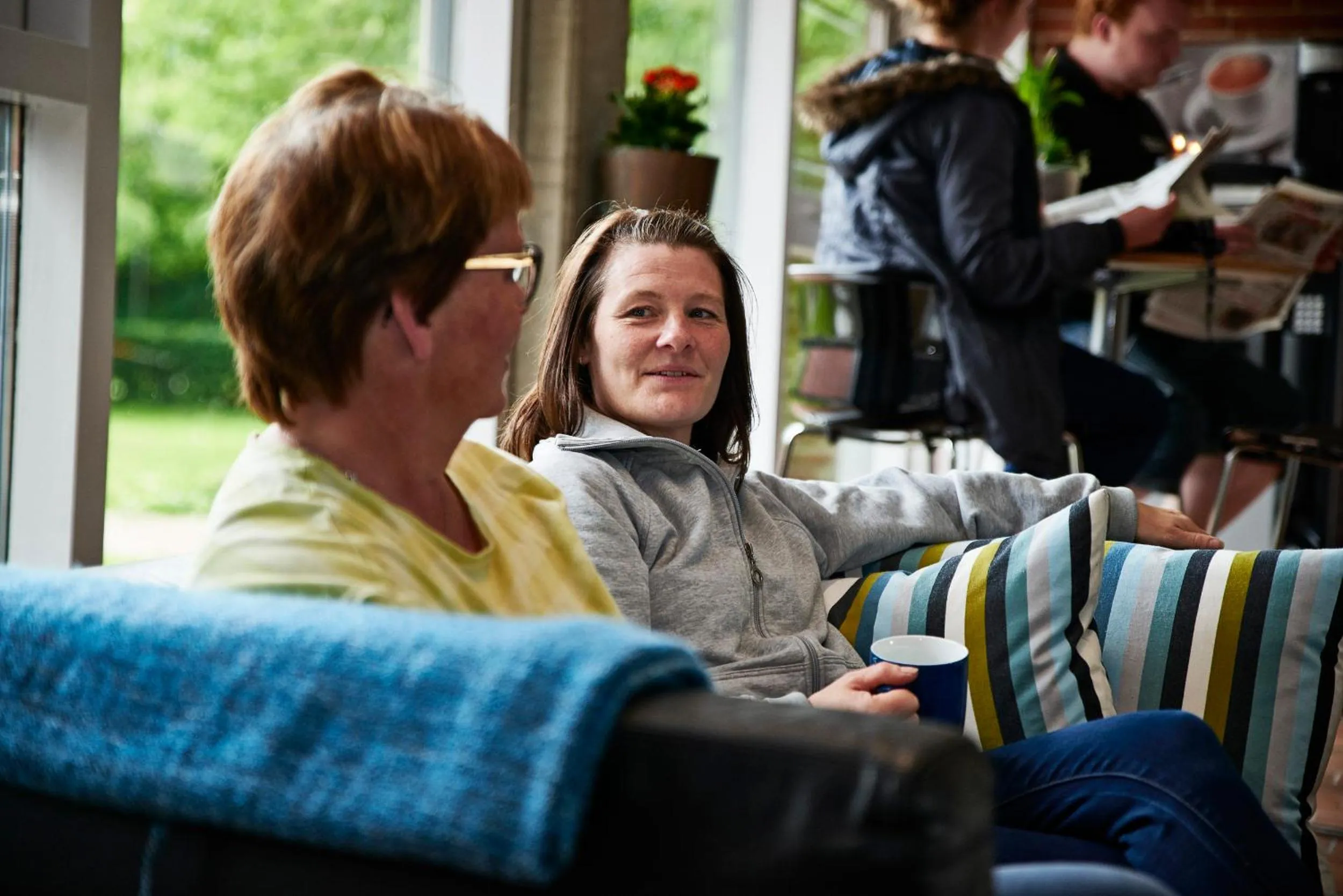 Lobby or reception in Danhostel Sønderborg City