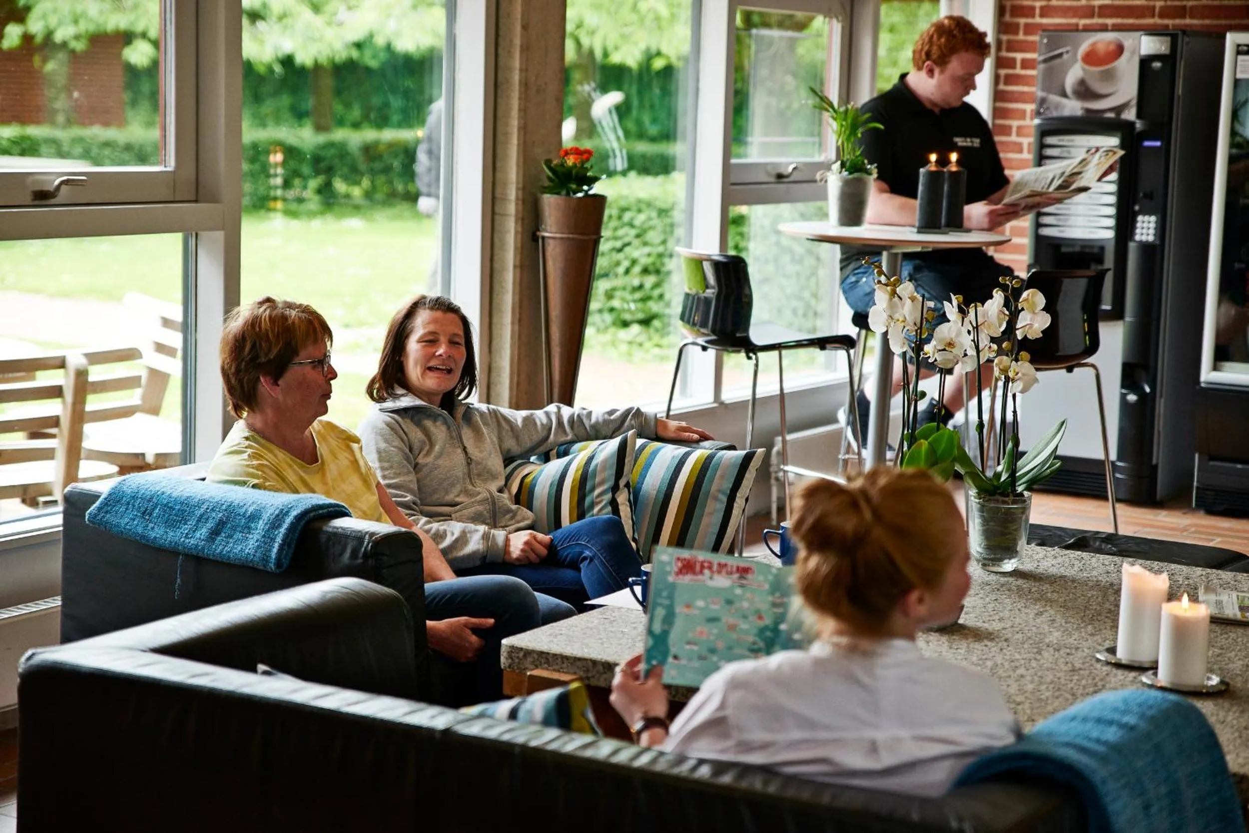 Lobby or reception in Danhostel Sønderborg City