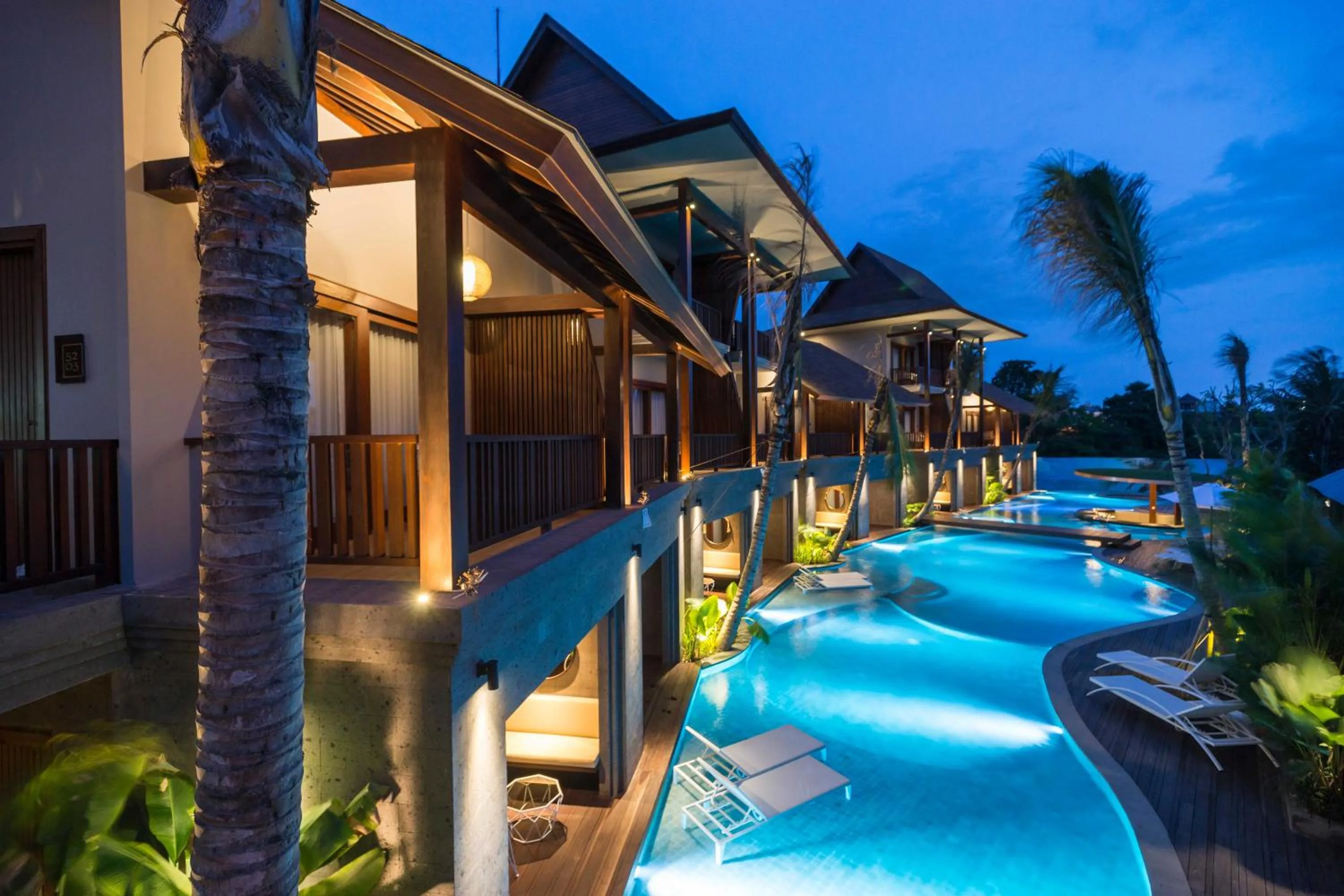 Swimming pool in Sense Canggu Beach Hotel