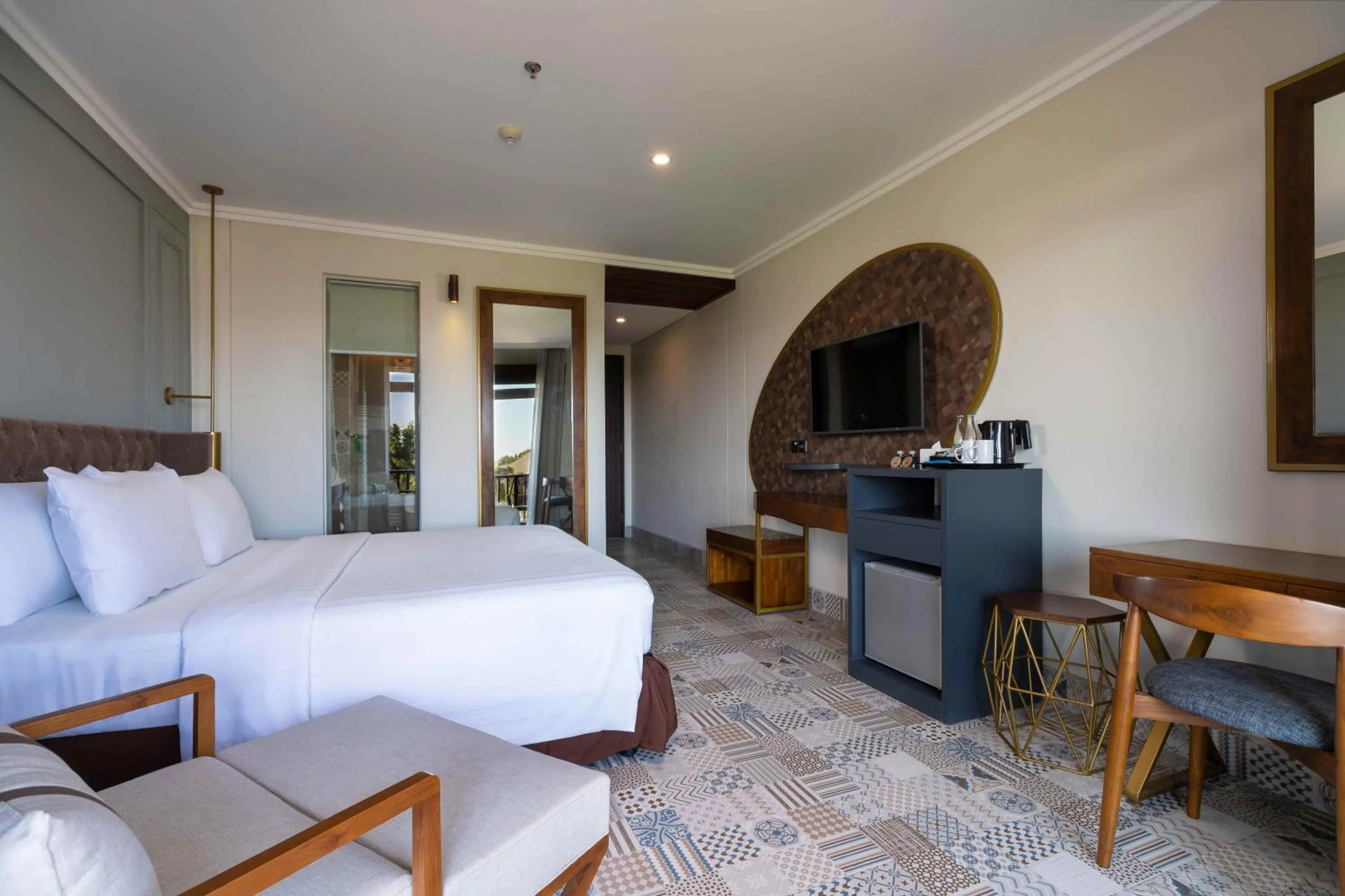 Photo of the whole room, Bed in Sense Canggu Beach Hotel
