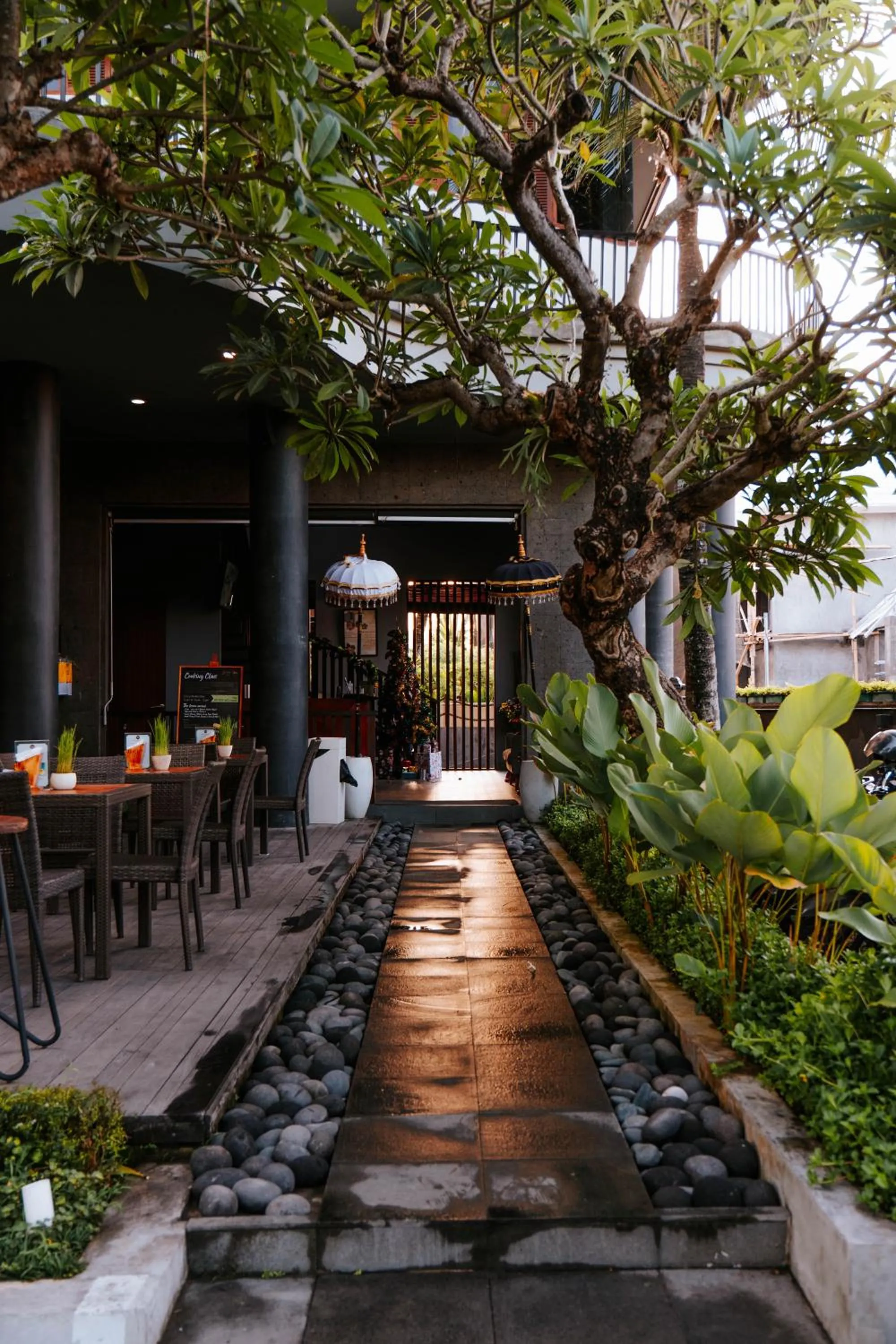 Property building in Sense Canggu Beach Hotel