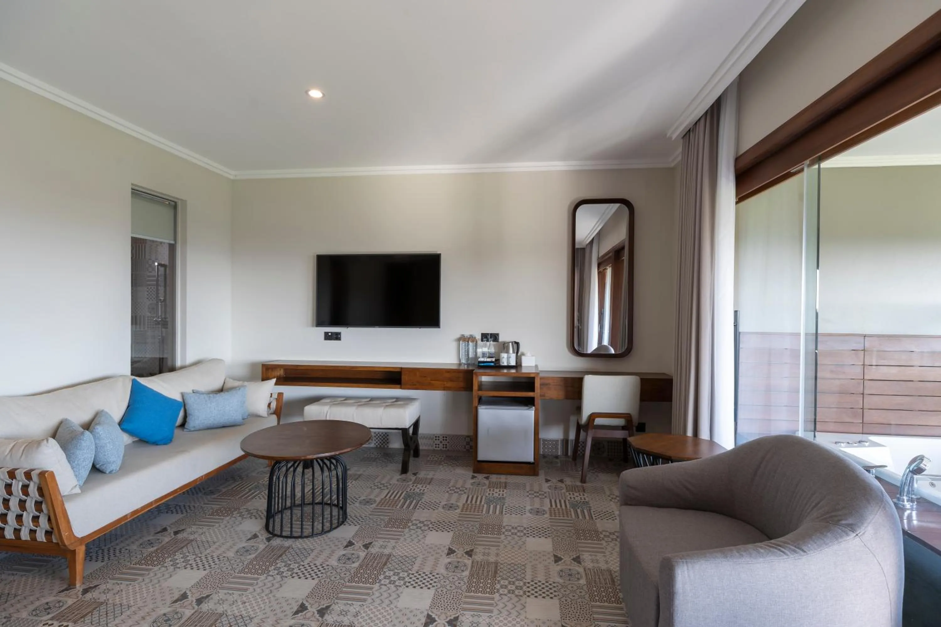 Living room in Sense Canggu Beach Hotel