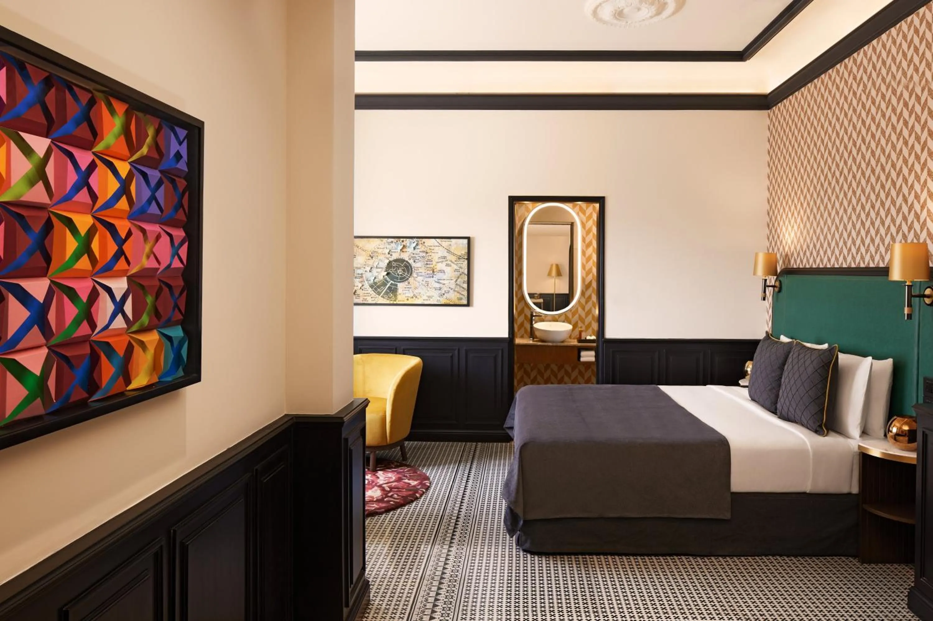 Bedroom, Bed in The Connaught, New Delhi- IHCL SeleQtions