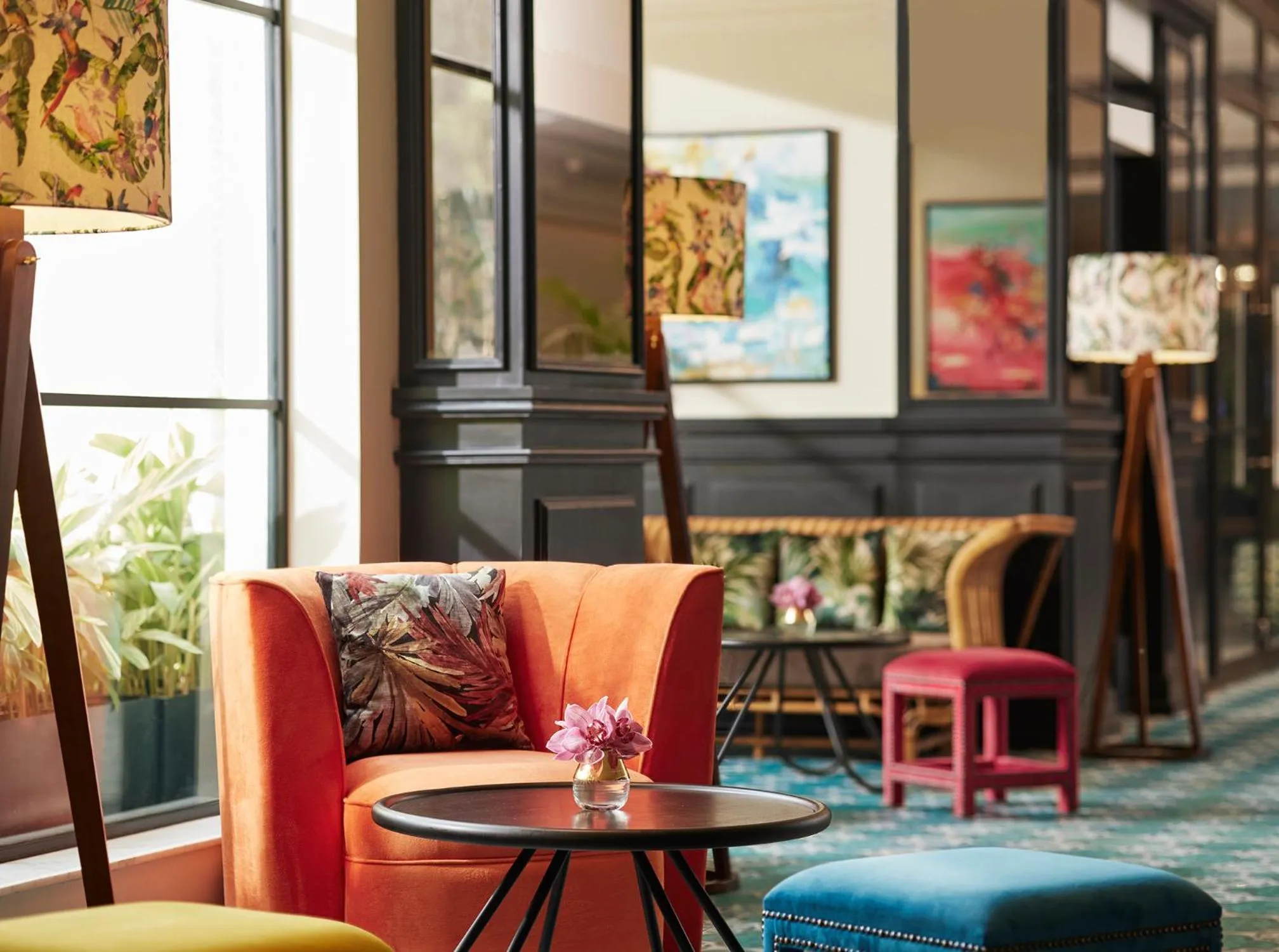 Lobby or reception in The Connaught, New Delhi- IHCL SeleQtions