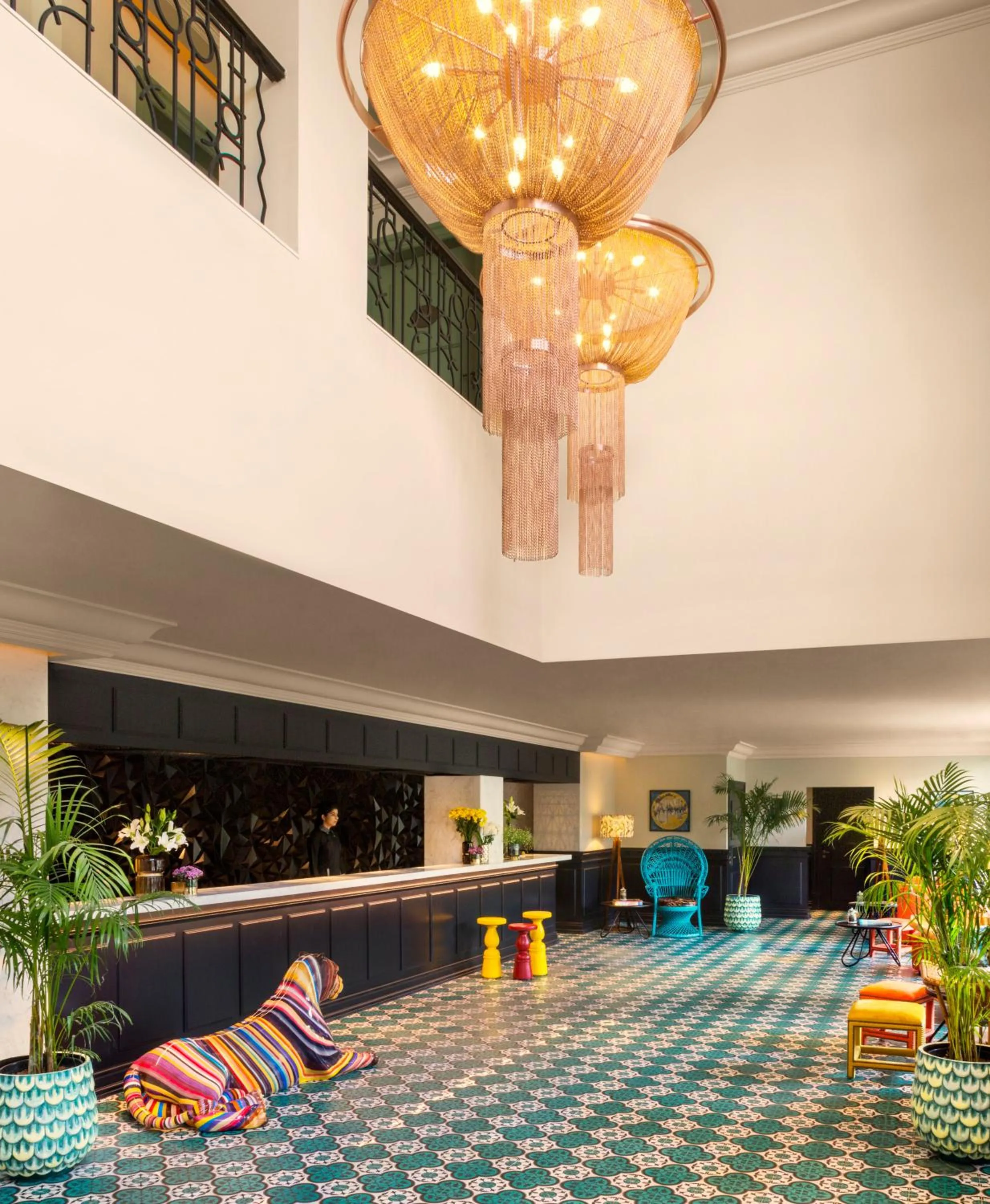 Lobby or reception in The Connaught, New Delhi- IHCL SeleQtions