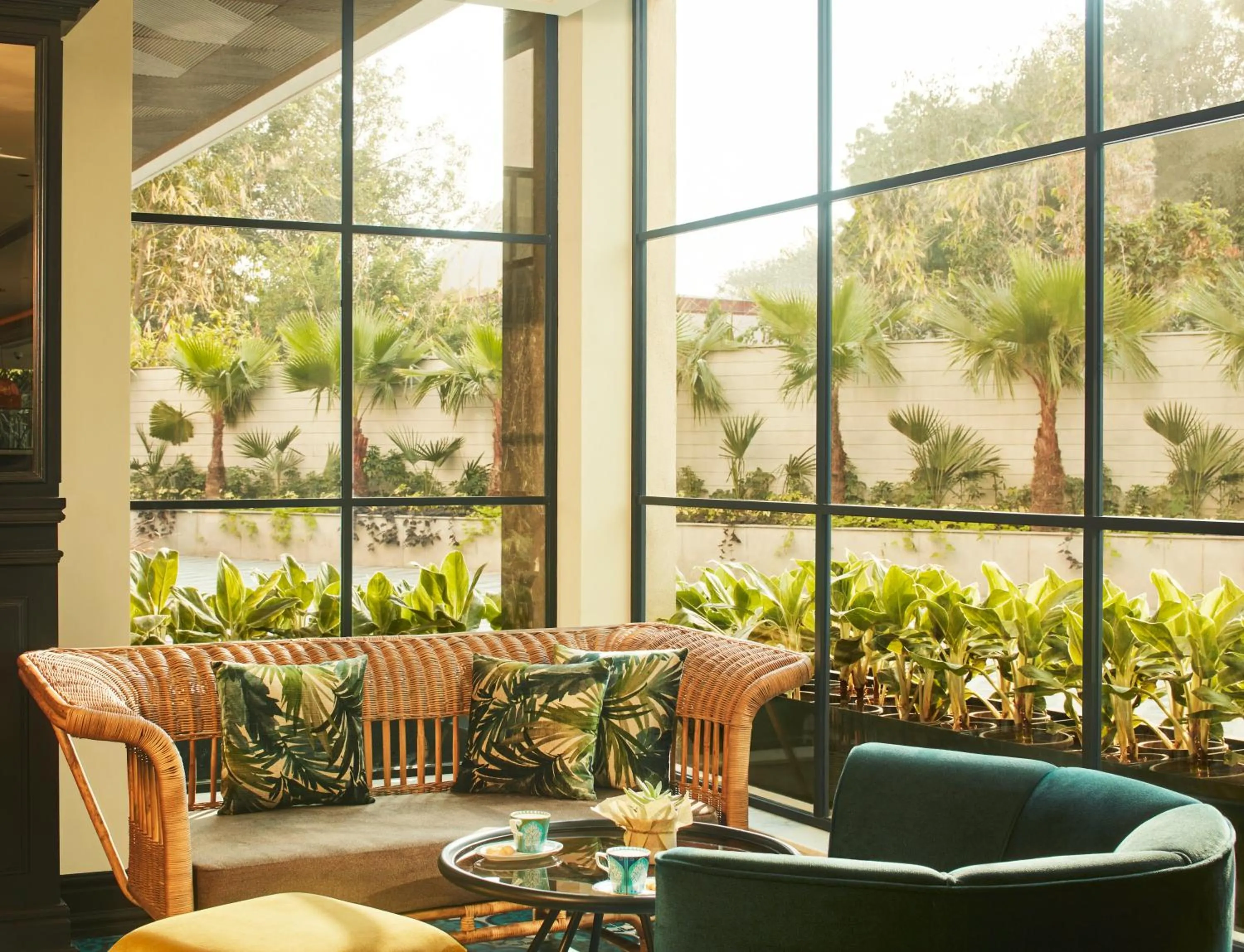 Seating area in The Connaught, New Delhi- IHCL SeleQtions