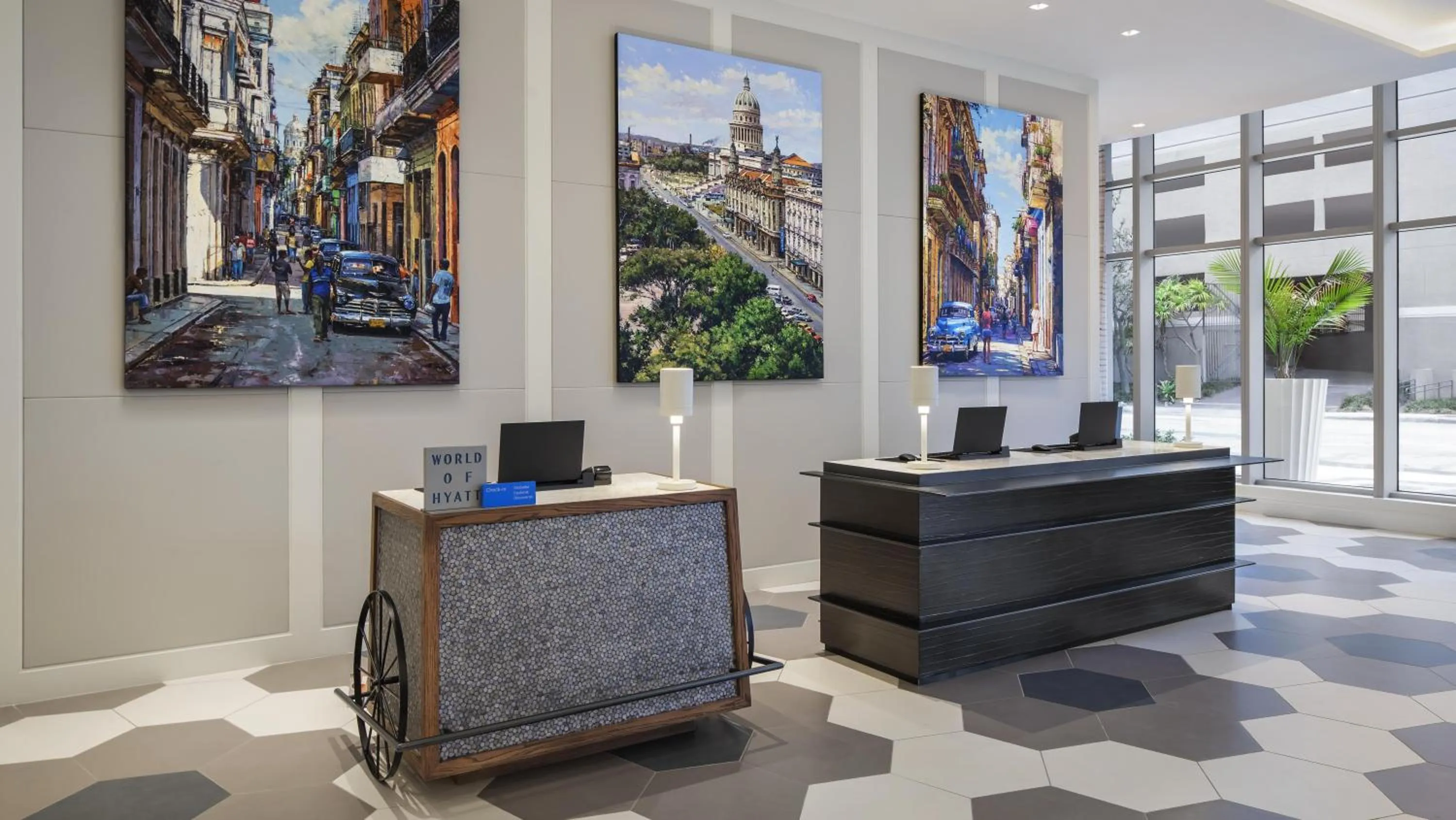 Lobby or reception in Hyatt Centric Brickell Miami