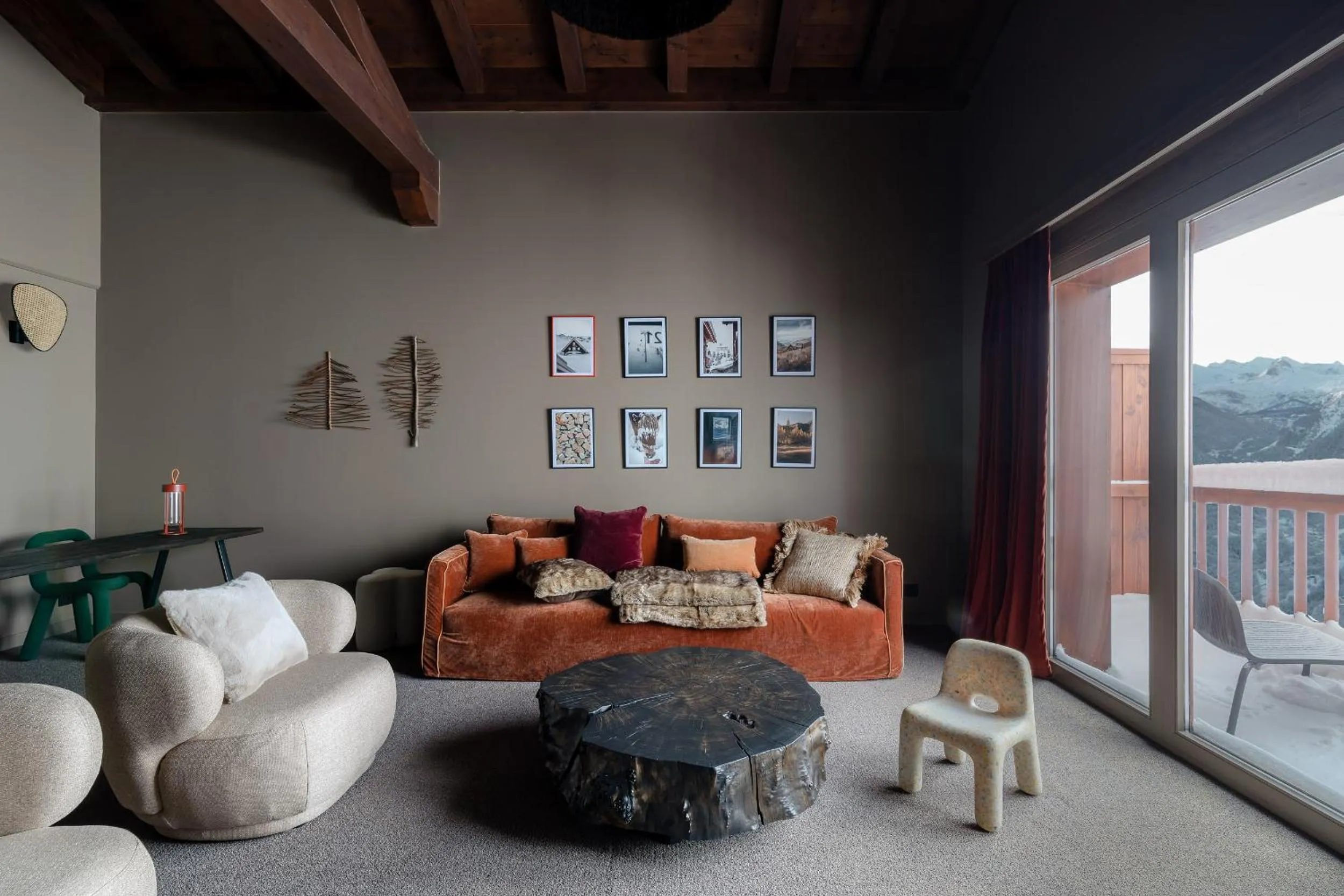 Balcony/Terrace in ILY Hotels & Spa La Rosiere