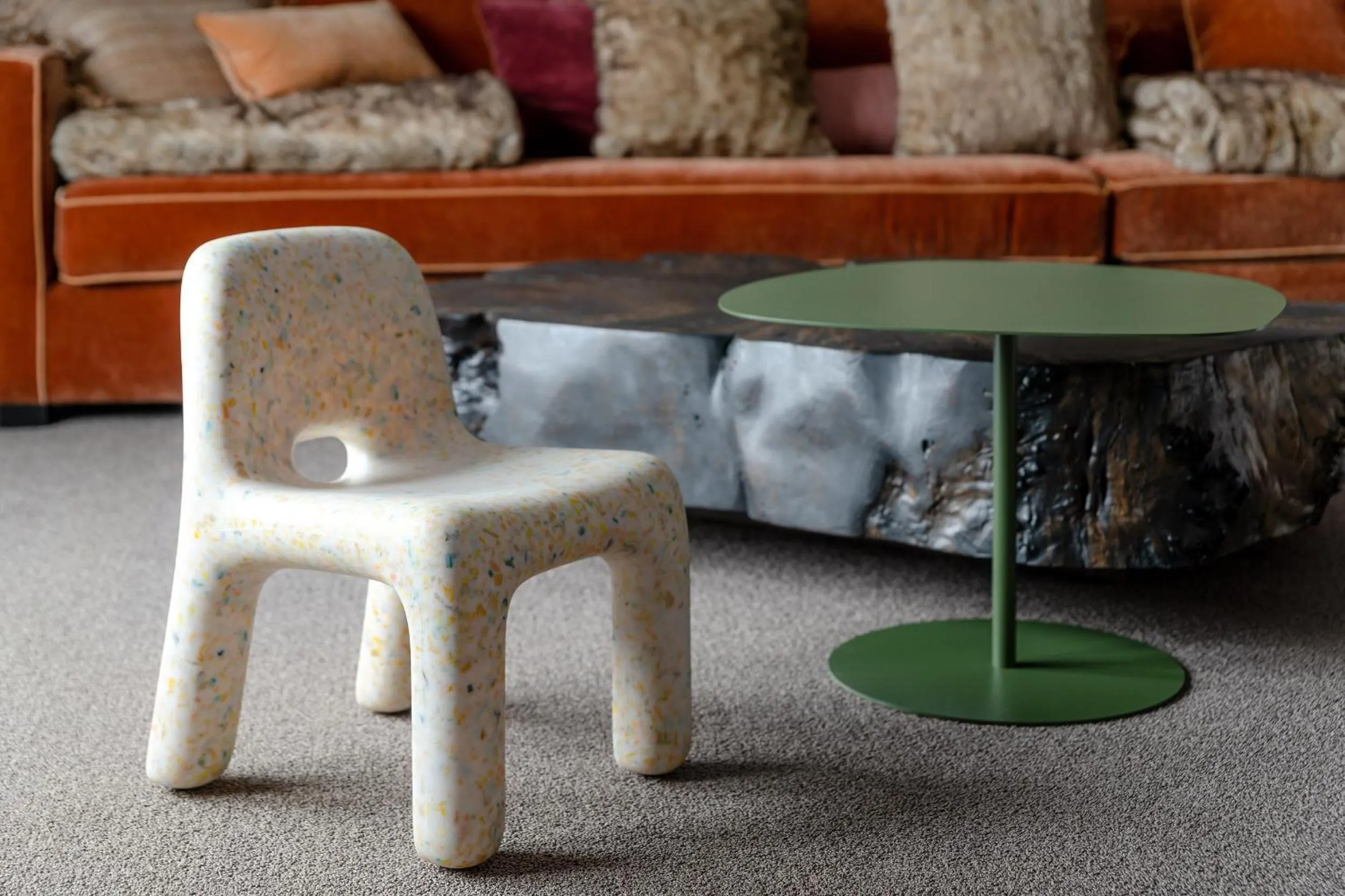 Living room in ILY Hotels & Spa La Rosiere