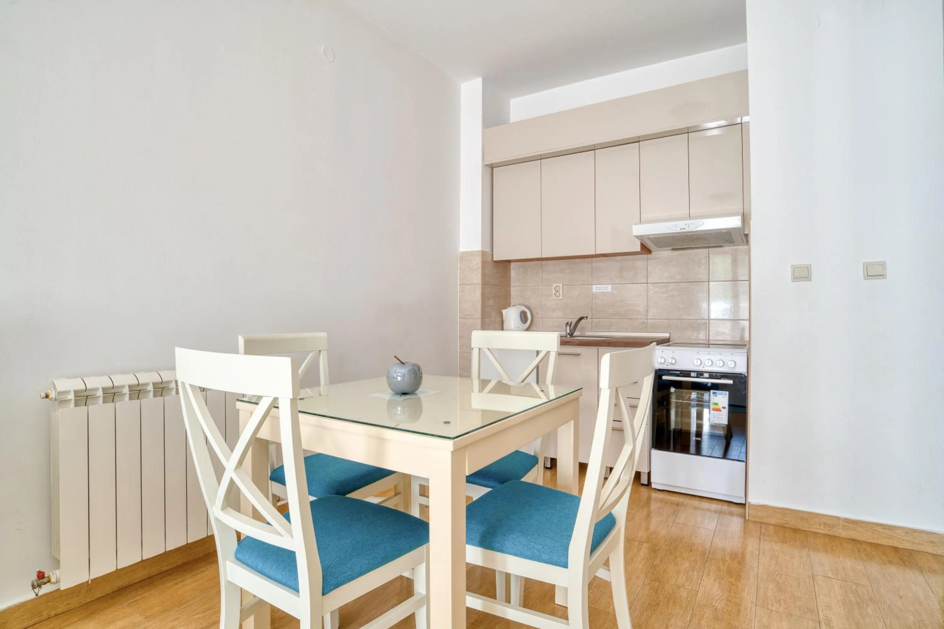 Kitchen or kitchenette in Garni Hotel Milica