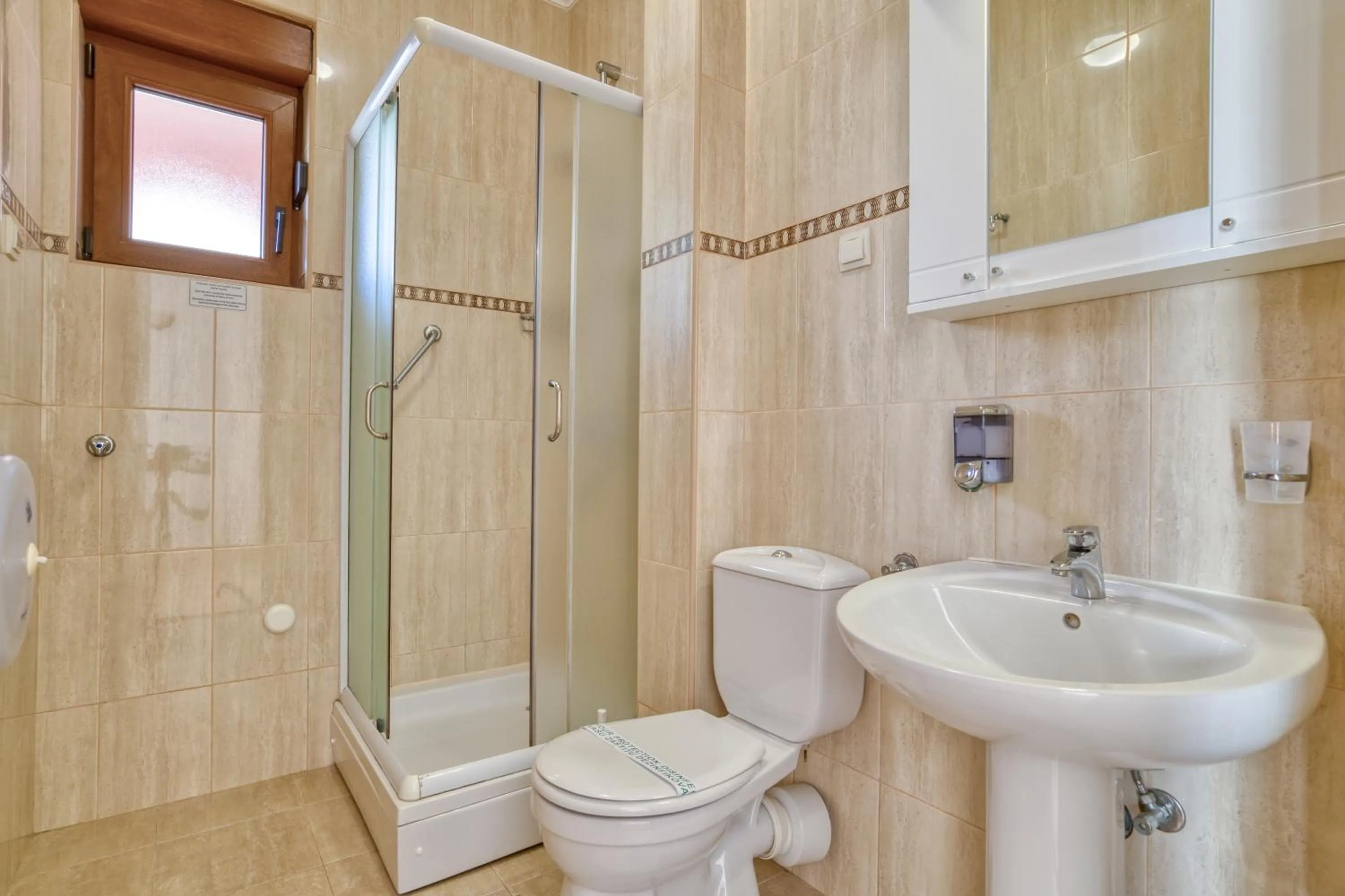 Bathroom in Garni Hotel Milica