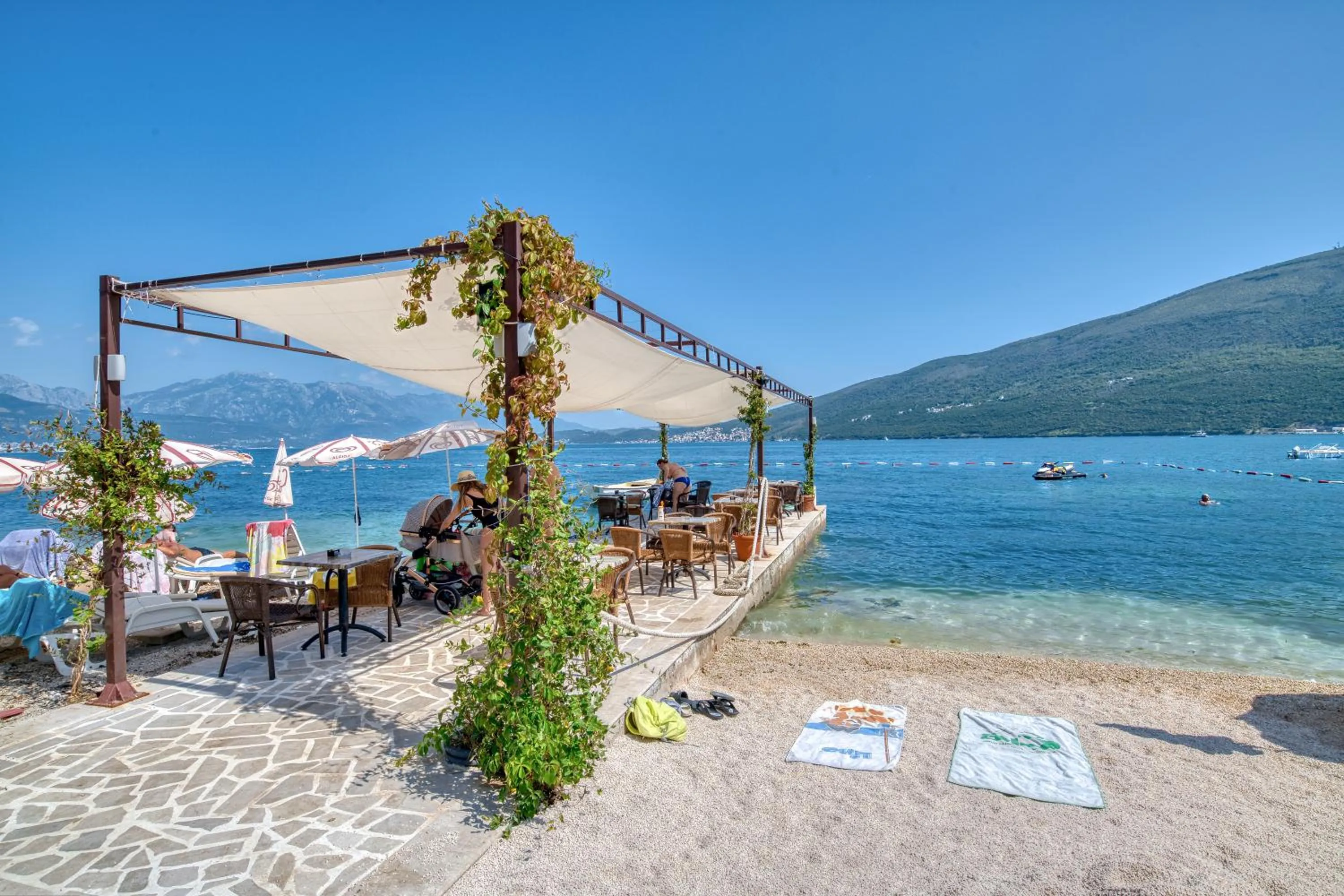 Beach in Garni Hotel Milica