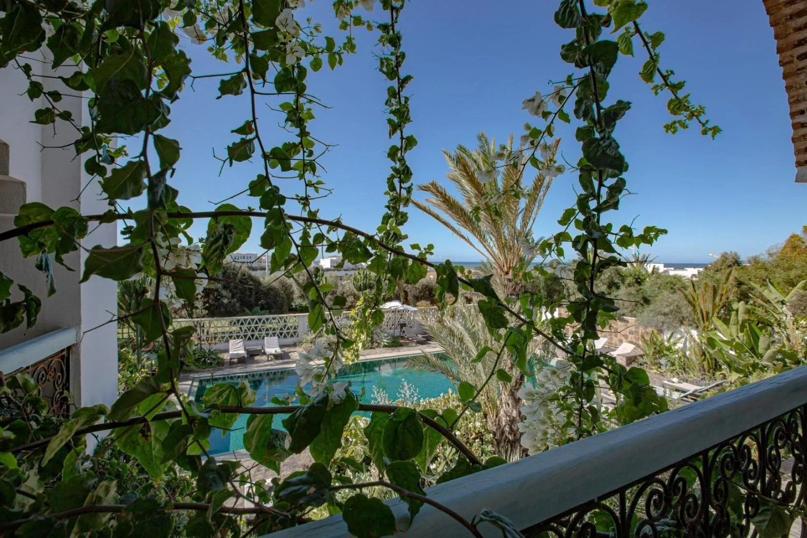 Balcony/Terrace in Le Riad Villa Blanche