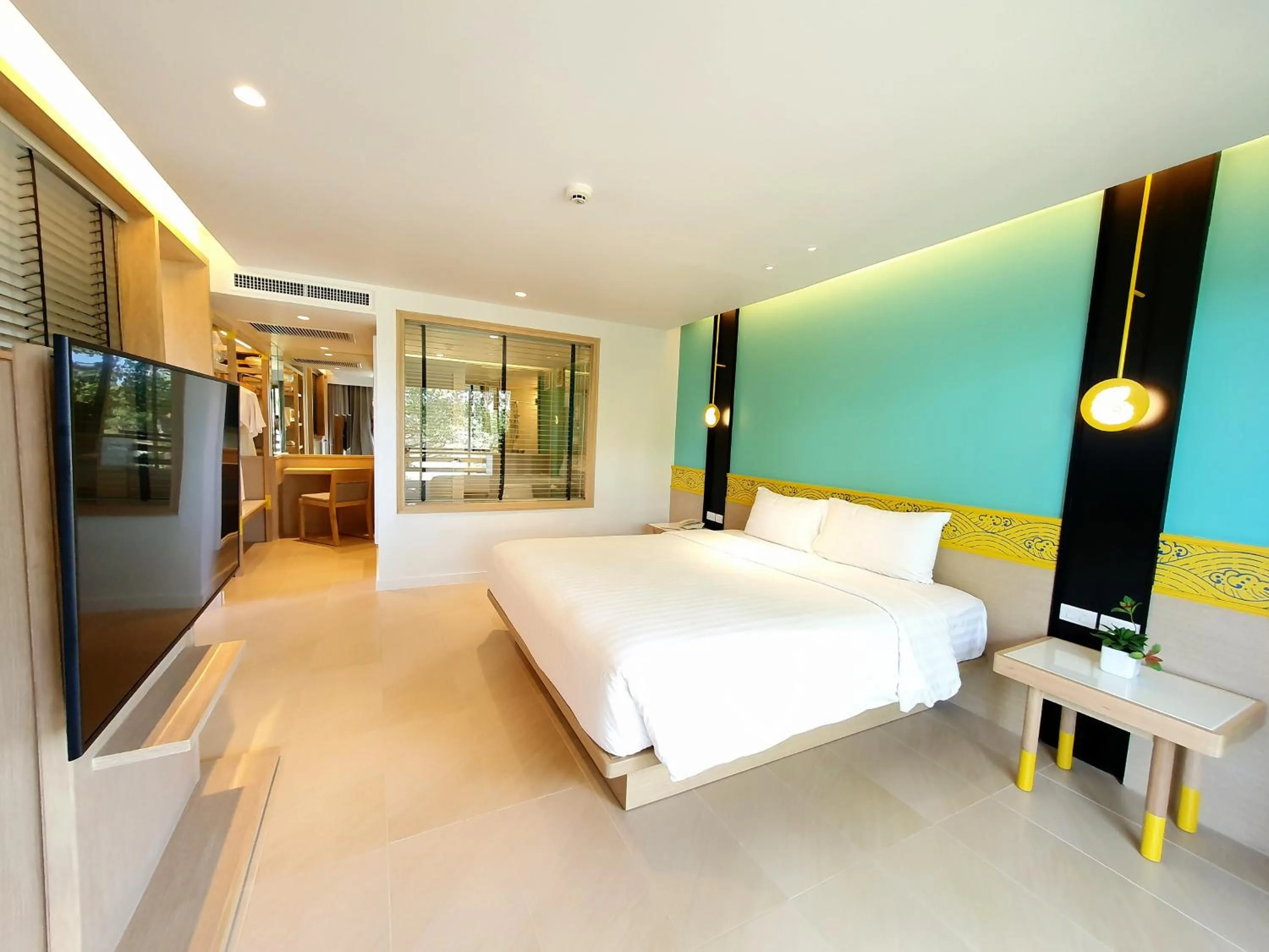 Bedroom, Bed in Novotel Rayong Rim Pae Resort