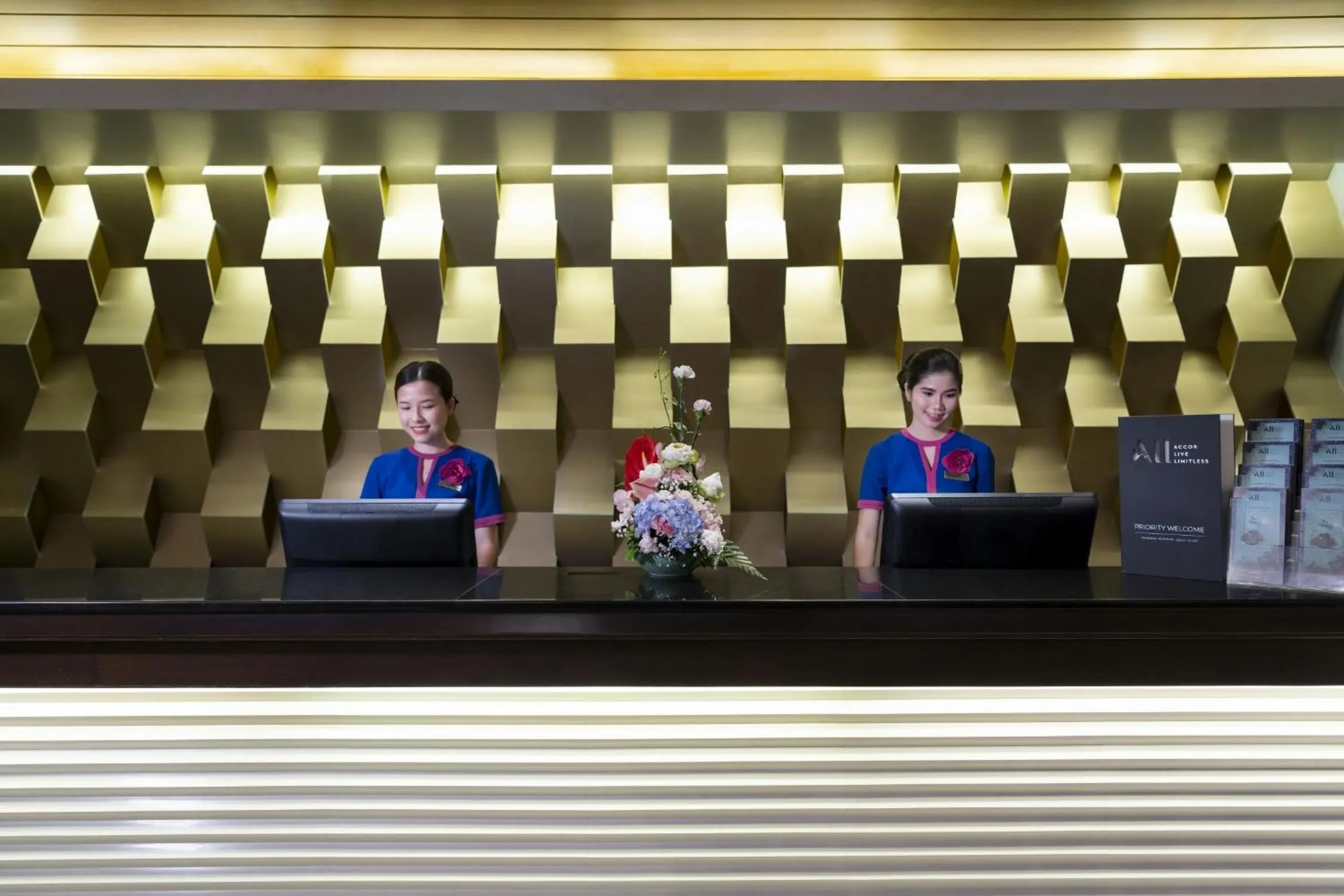Staff in Novotel Rayong Rim Pae Resort