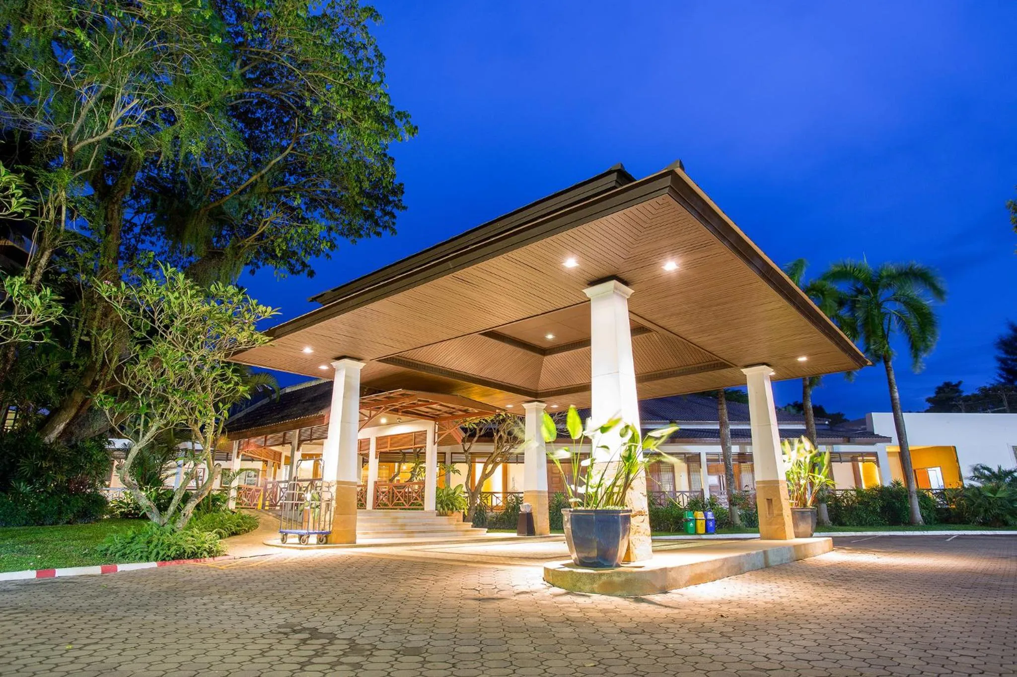 Facade/entrance in Novotel Rayong Rim Pae Resort