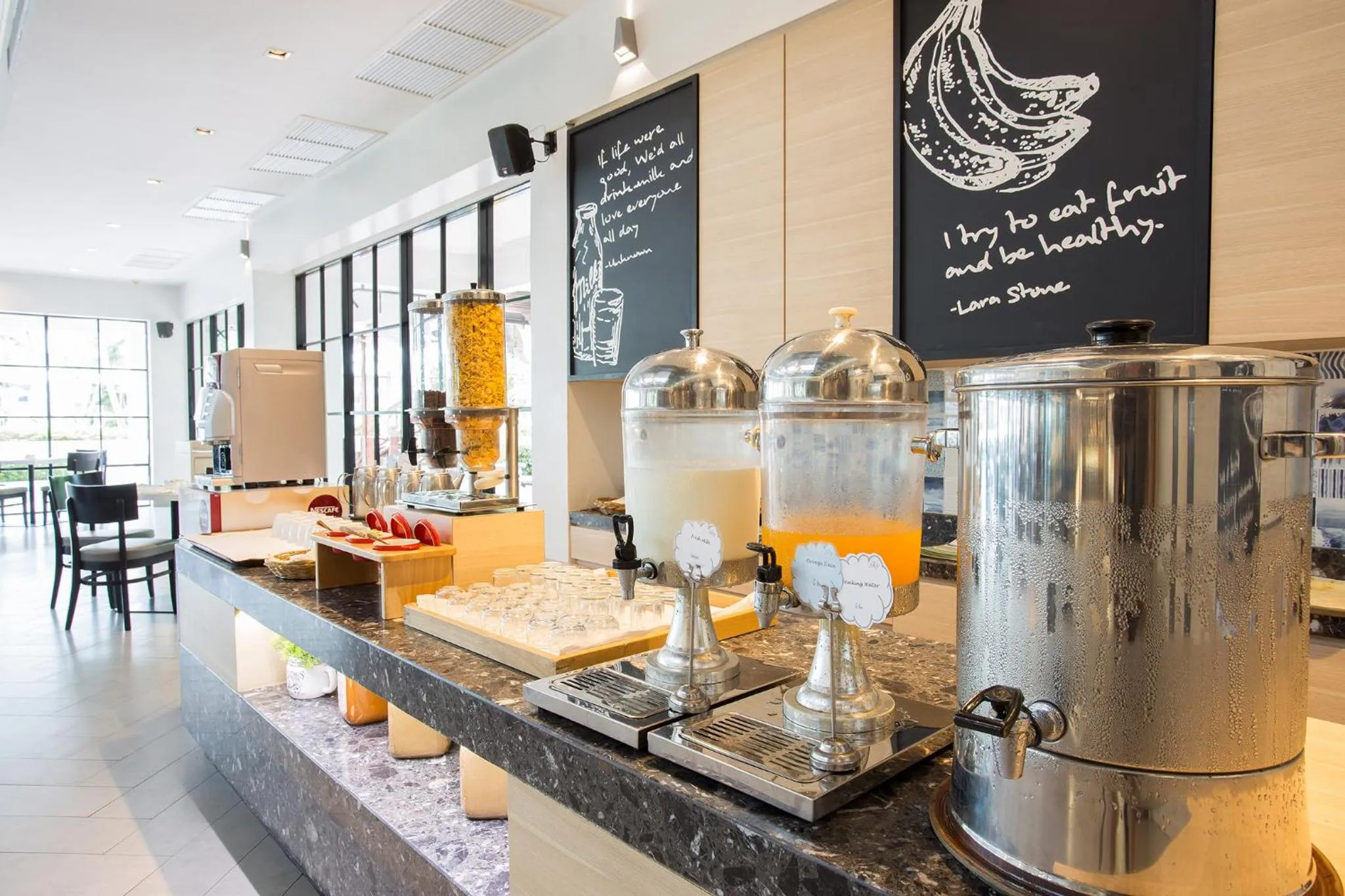 Breakfast in Novotel Rayong Rim Pae Resort