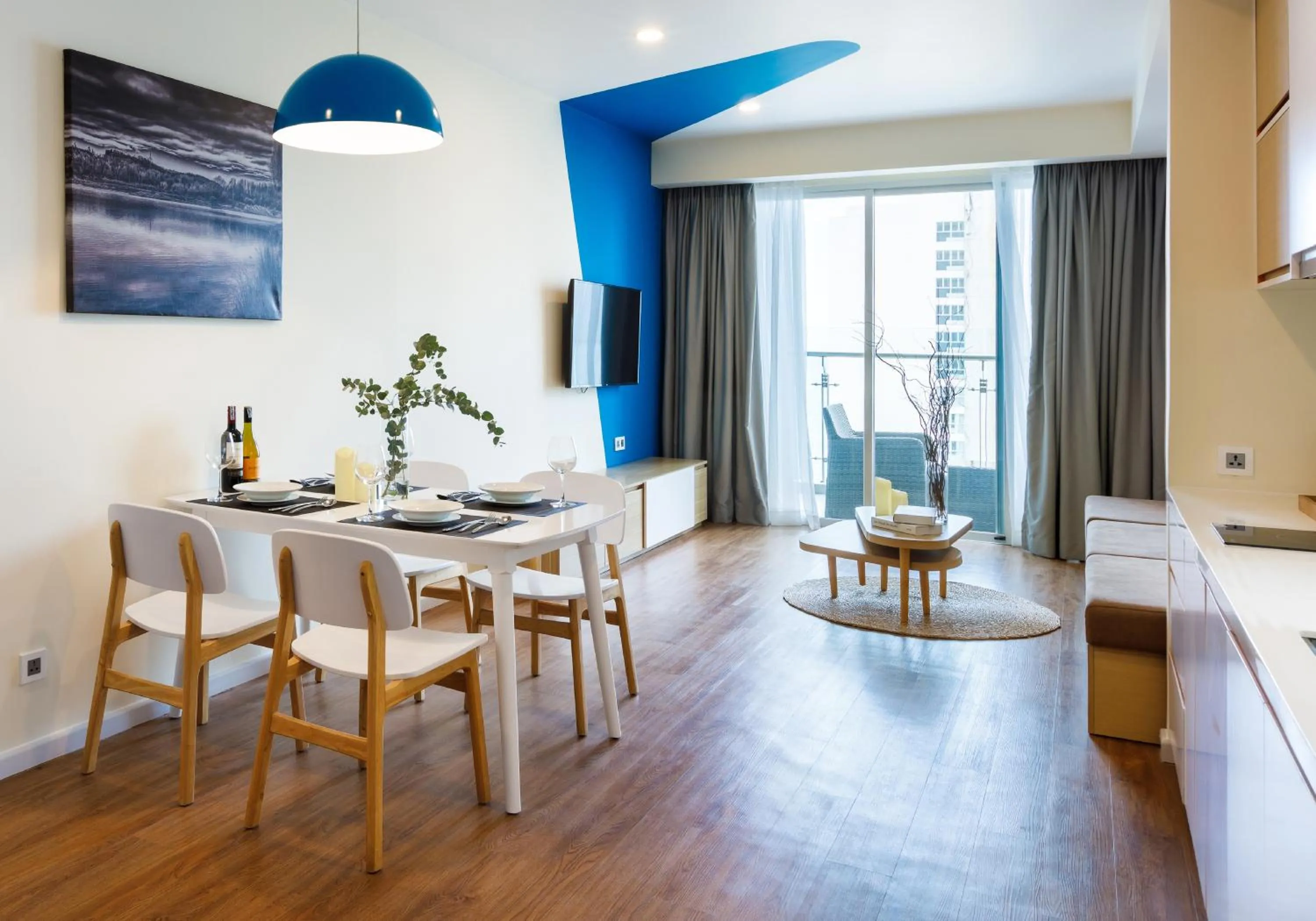 Living room in Ariyana SmartCondotel Nha Trang