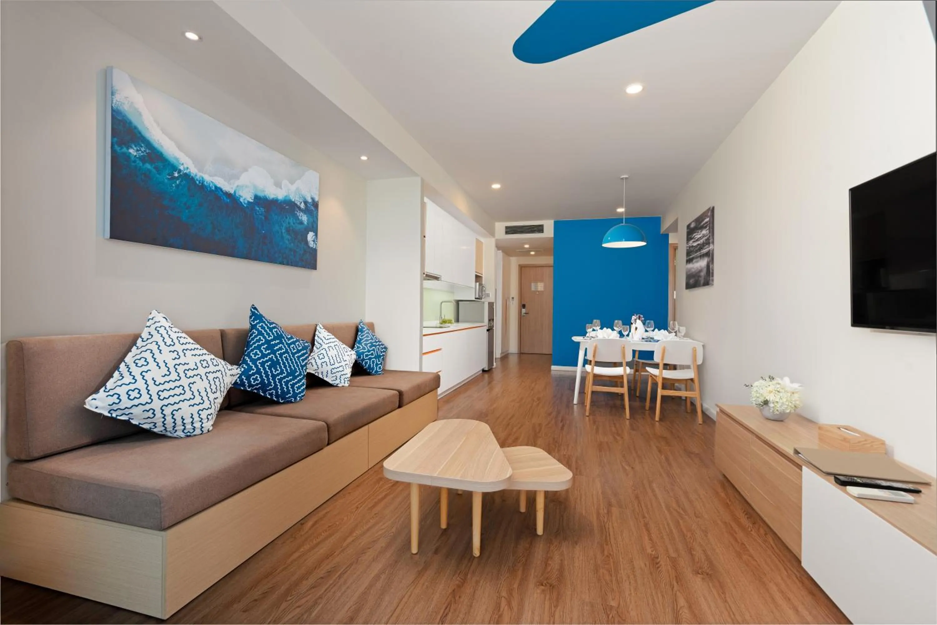 Living room in Ariyana SmartCondotel Nha Trang