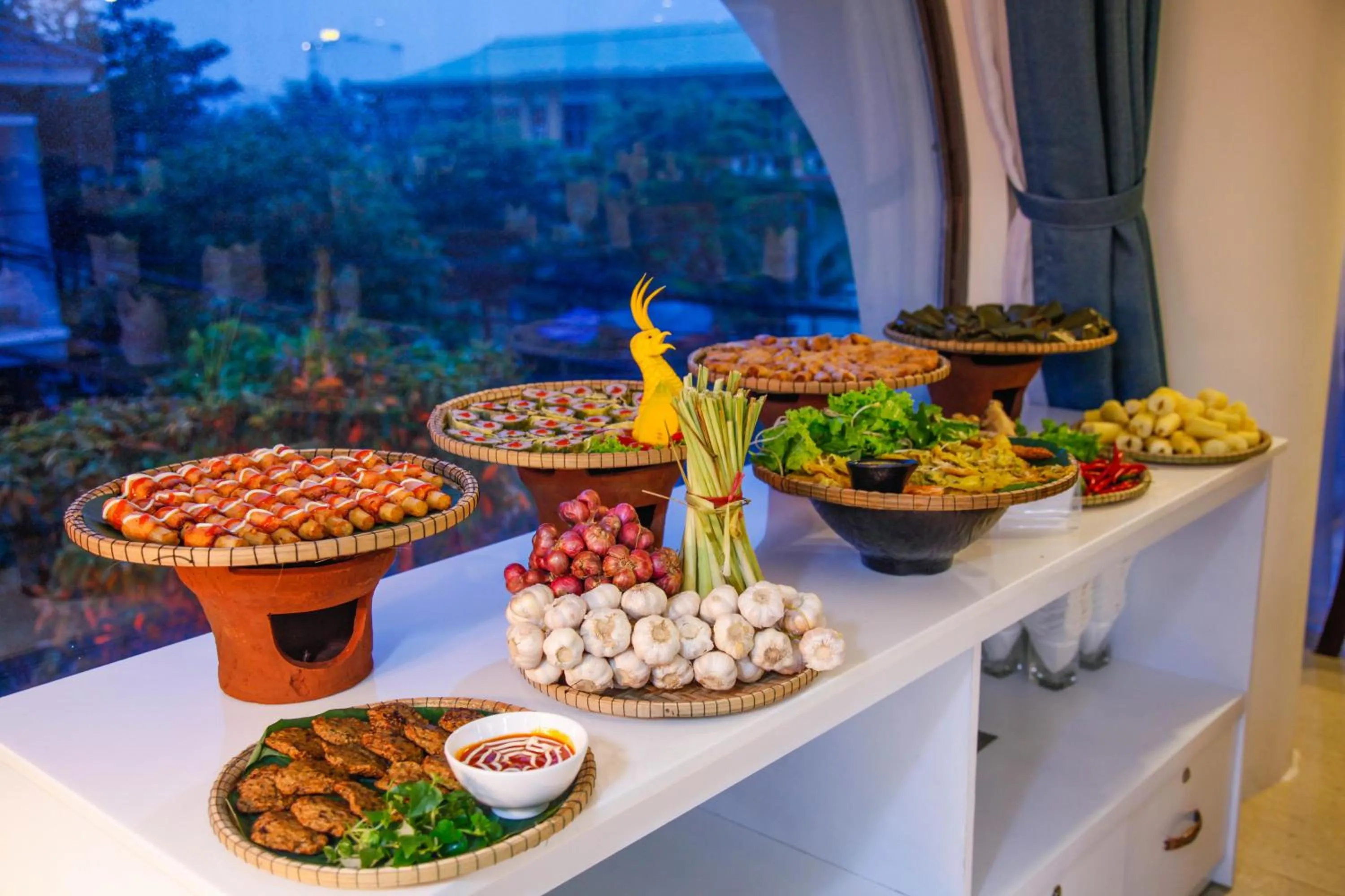 Restaurant/places to eat in Ritzy Boutique Hotel Da Nang Beach