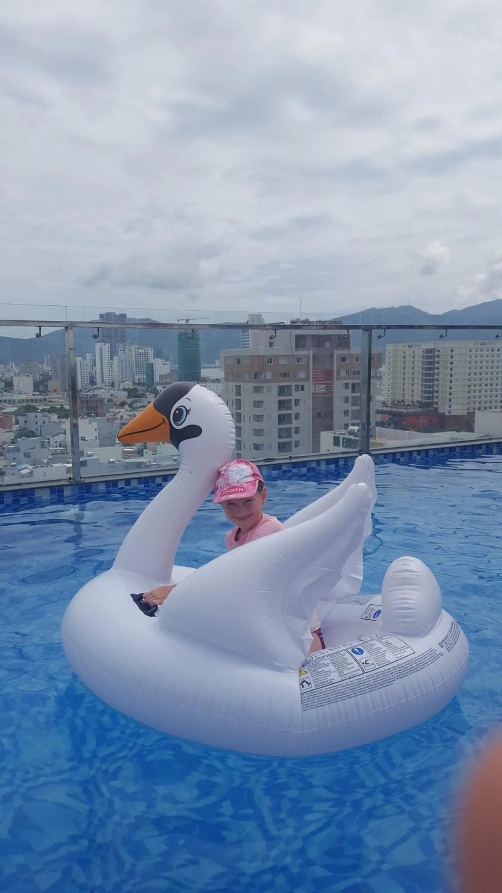 Swimming pool in Ritzy Boutique Hotel Da Nang Beach