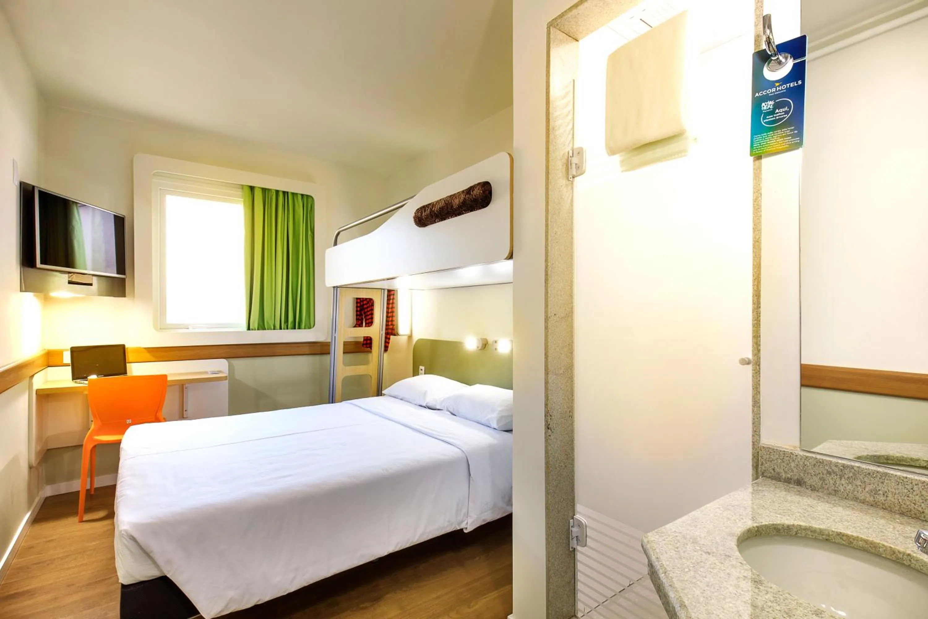 Bed in ibis budget Sao Jose do Rio Preto