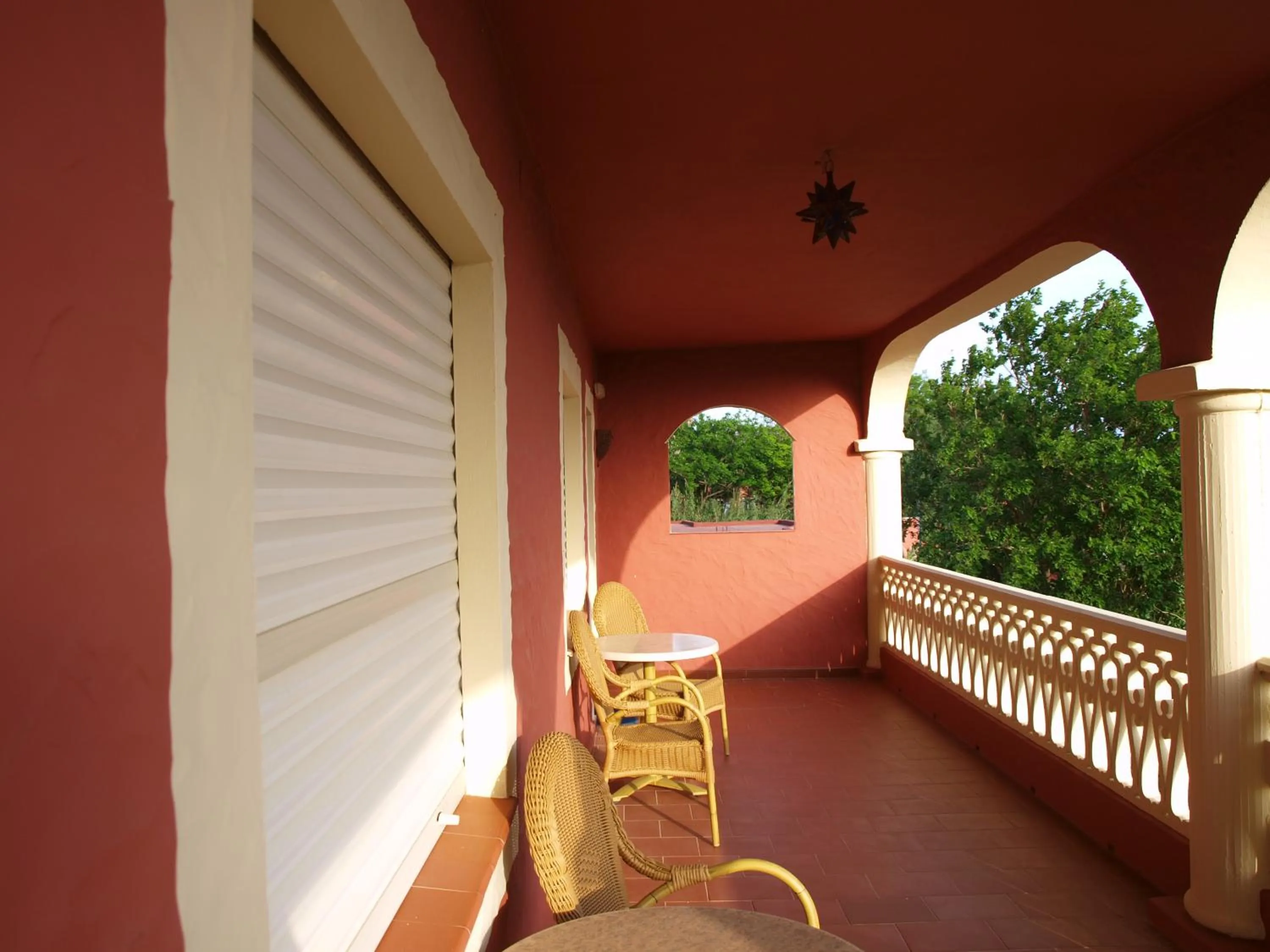 Patio in Hotel Copacabana Tarifa Beach
