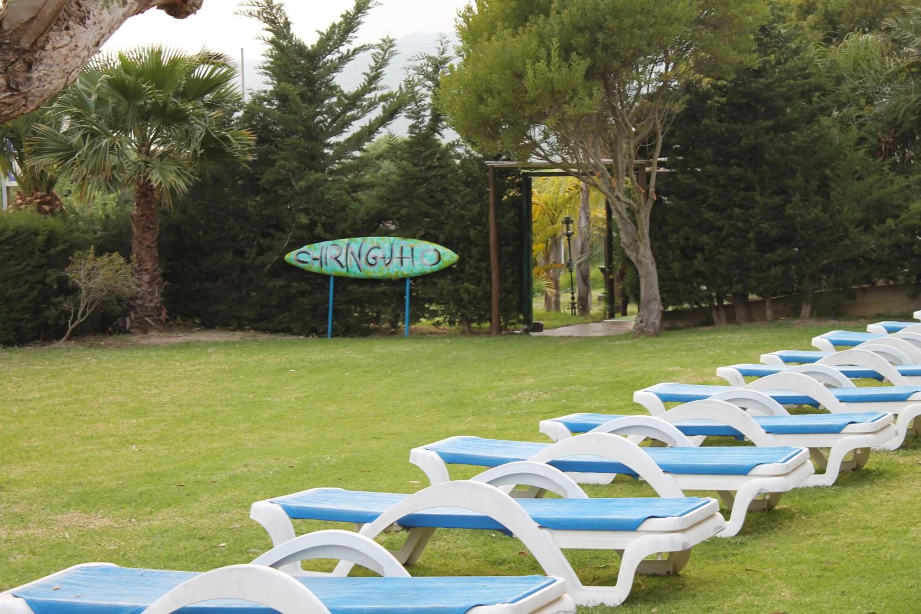 BBQ facilities in Hotel Copacabana Tarifa Beach