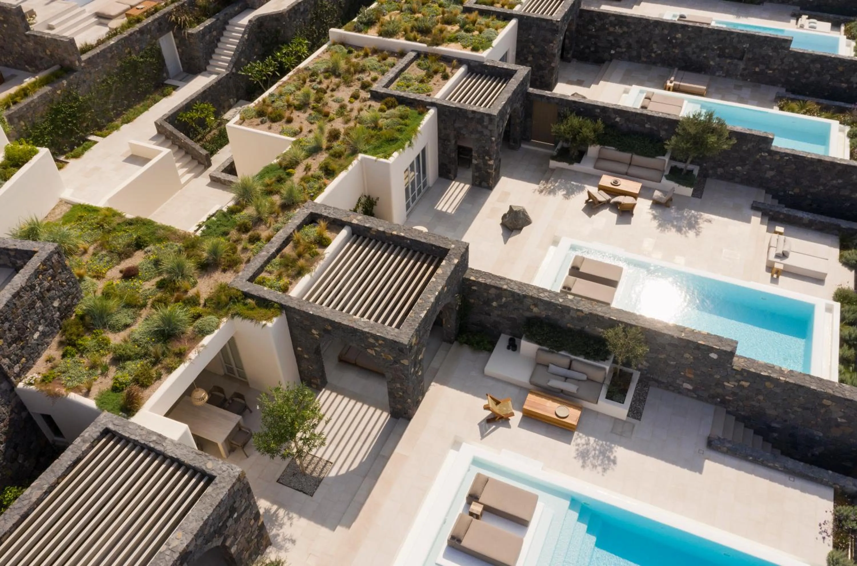 Bird's eye view in Canaves Epitome - Small Luxury Hotels of the World