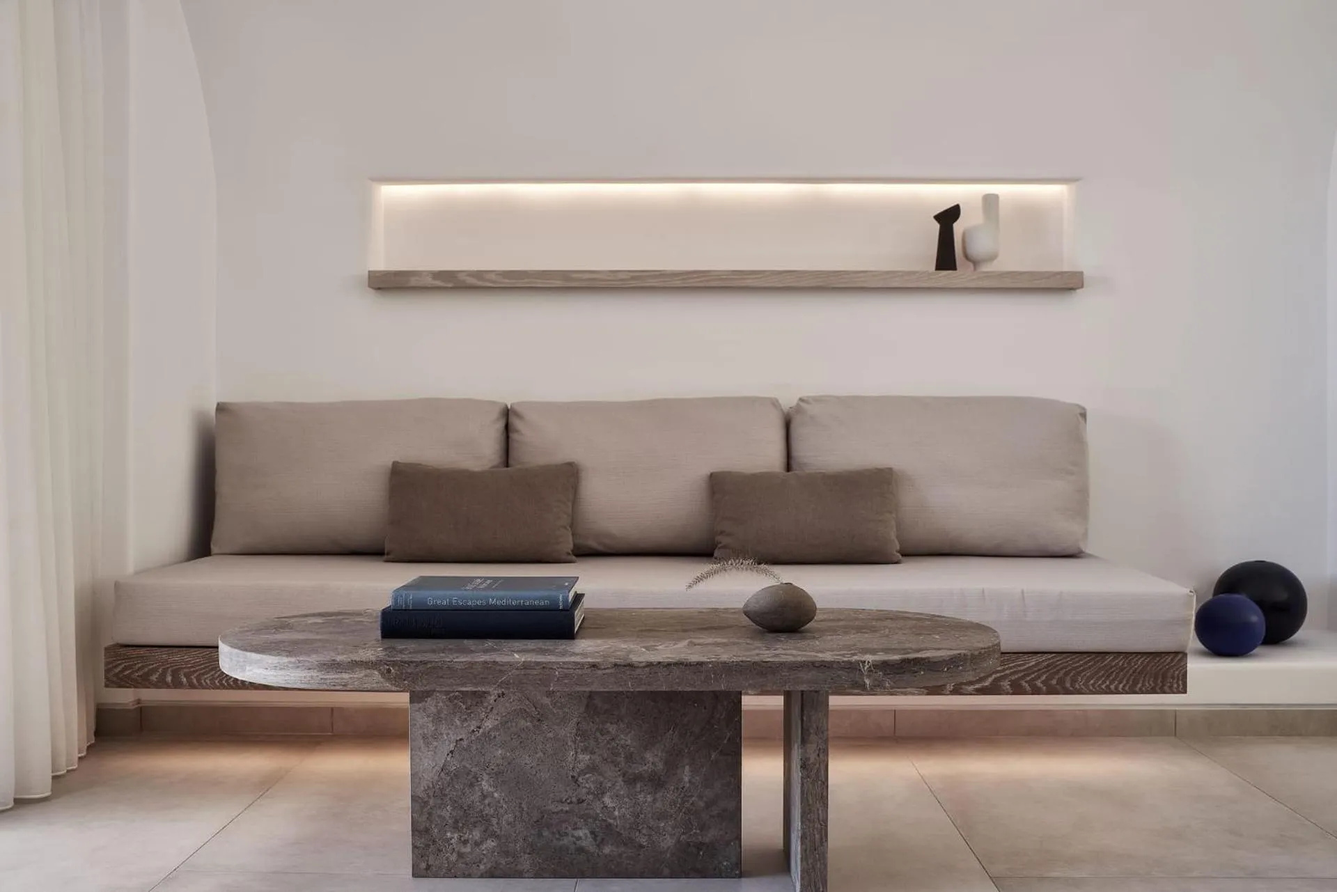 Living room in Canaves Epitome - Small Luxury Hotels of the World