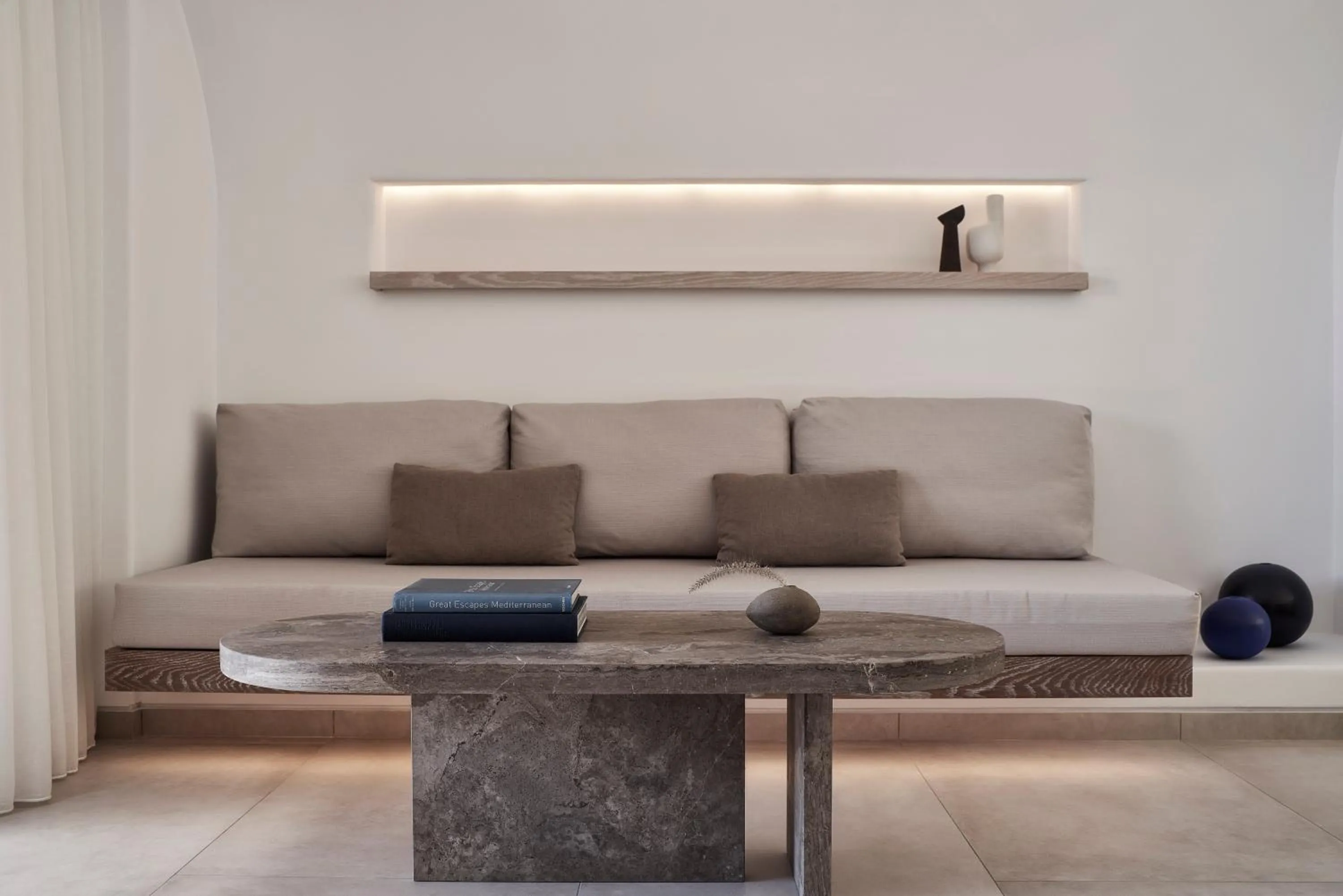 Living room in Canaves Epitome - Small Luxury Hotels of the World