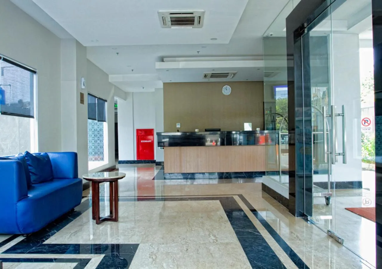 Lobby or reception in P Hotel