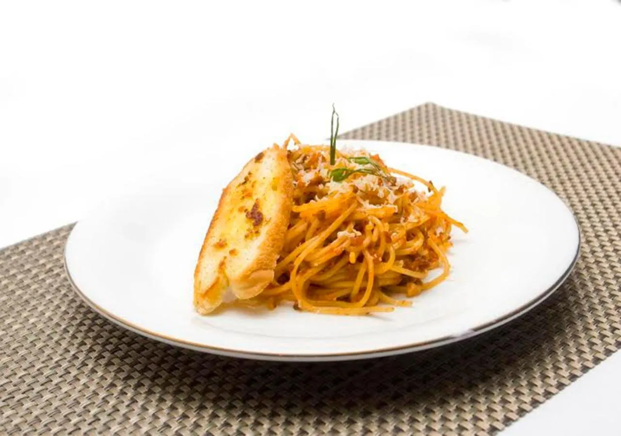 Food close-up in P Hotel